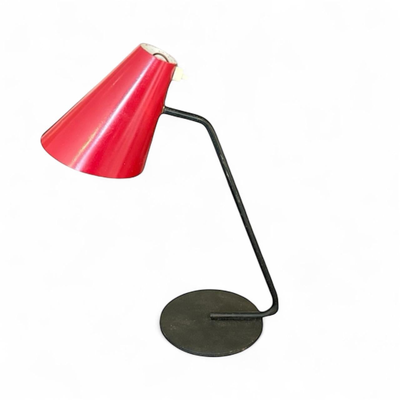 20ième siècle Table des années 1950  lampe de Jacques Biny en vente