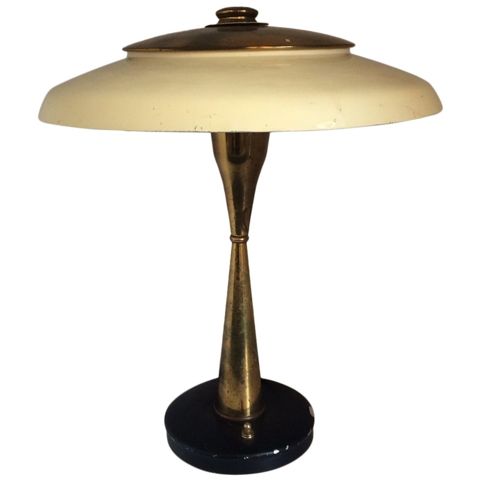 1950s Table Lamp by Lumi