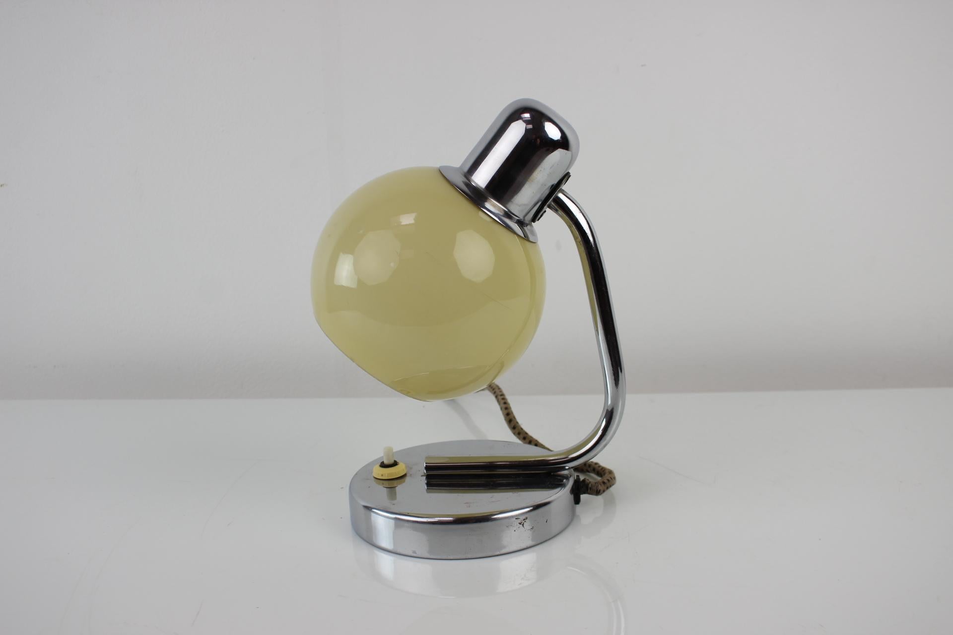 Mid-Century Modern 1950s Table Lamp by Napako, Czechoslovakia For Sale