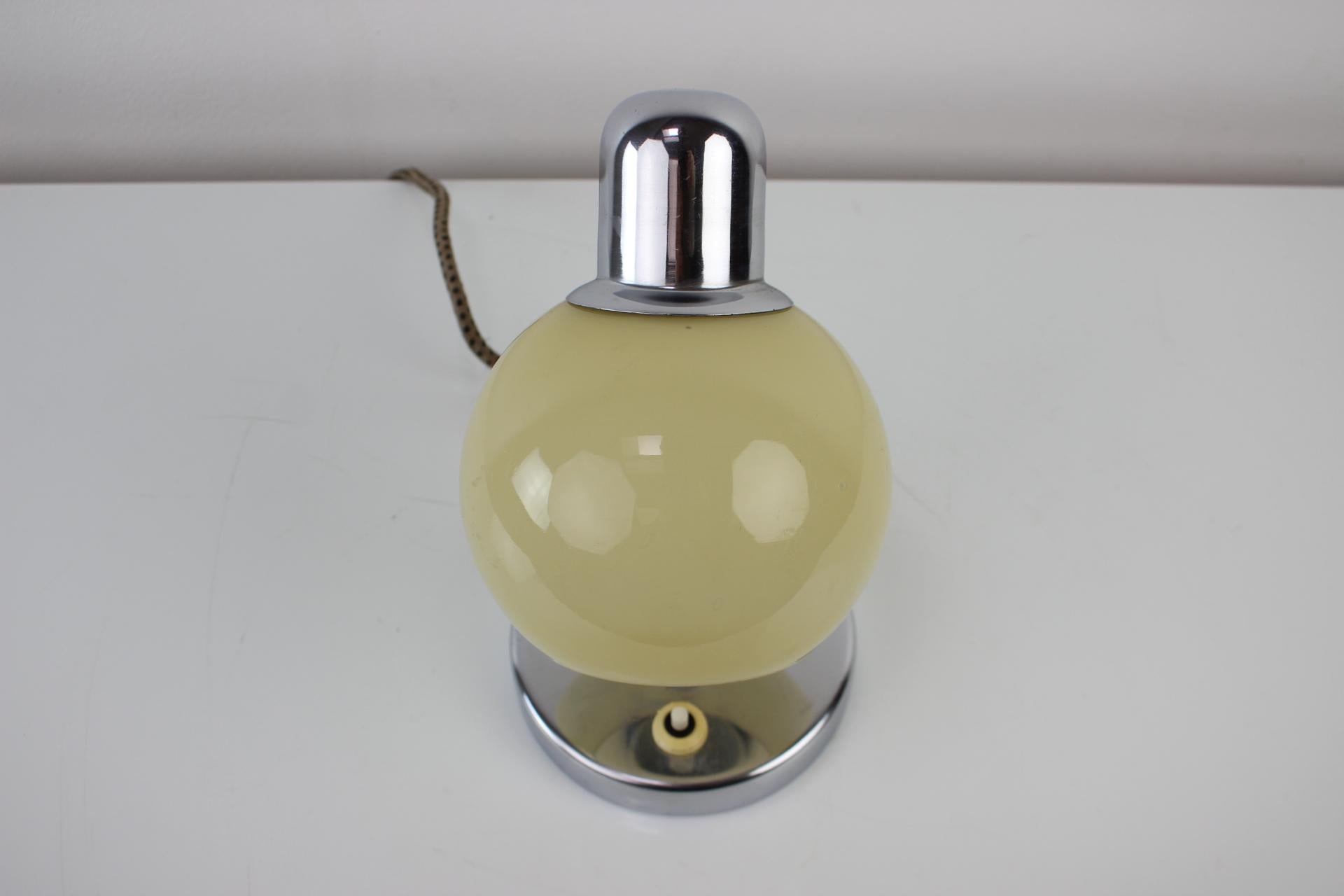 1950s Table Lamp by Napako, Czechoslovakia In Good Condition For Sale In Praha, CZ