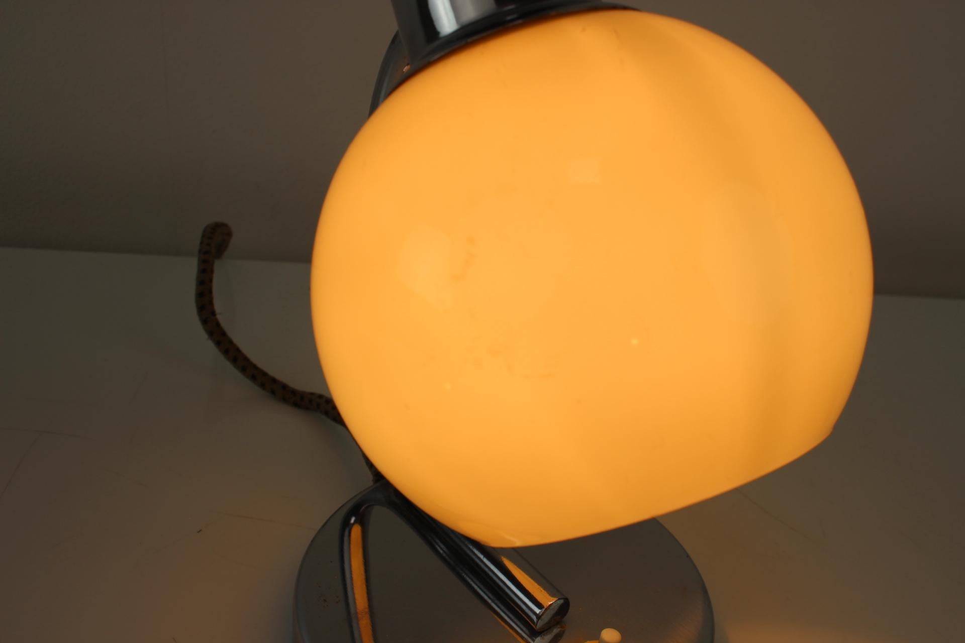 1950s Table Lamp by Napako, Czechoslovakia For Sale 3