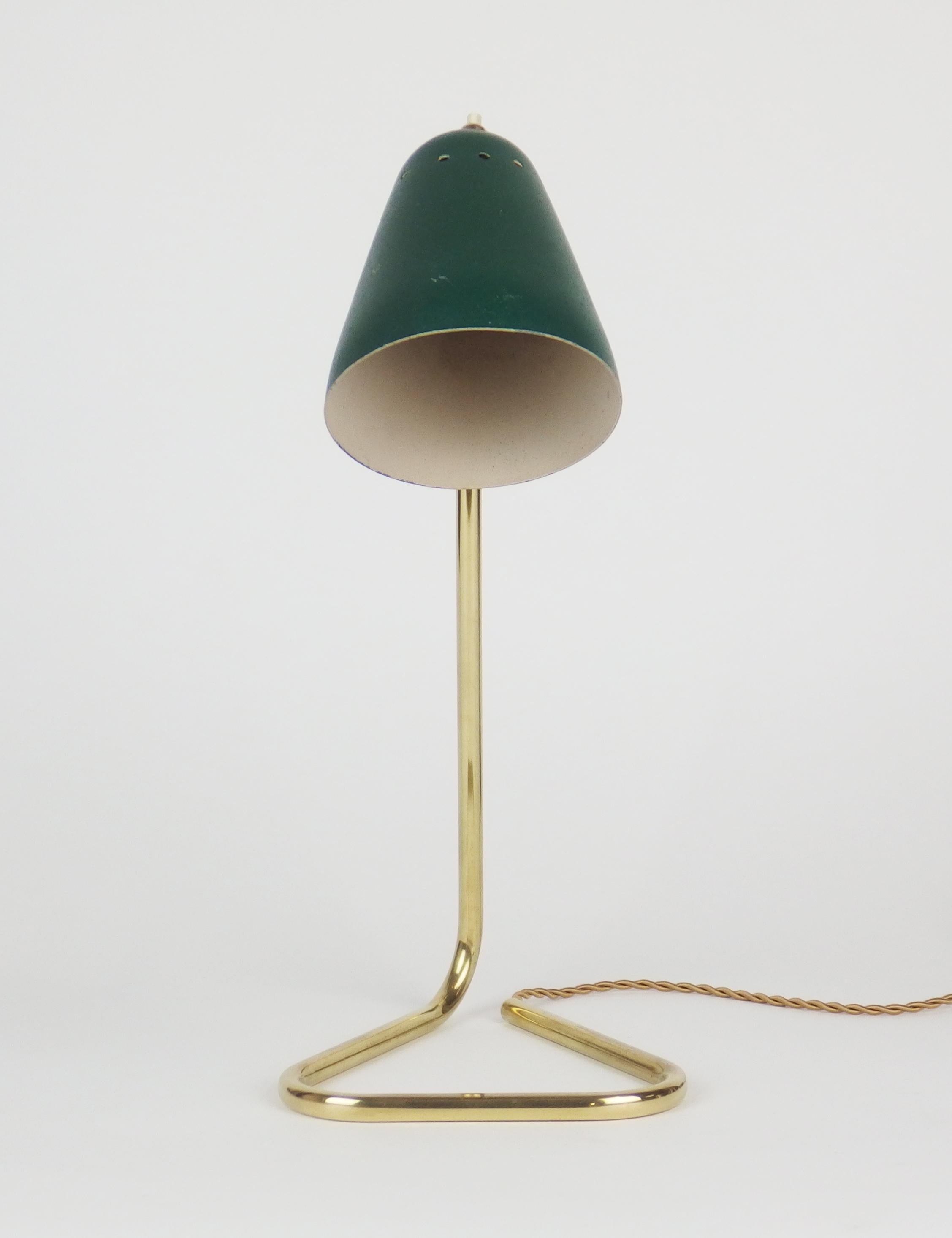 Mid-Century Modern 1950s Table Lamp by Robert Mathieu For Sale