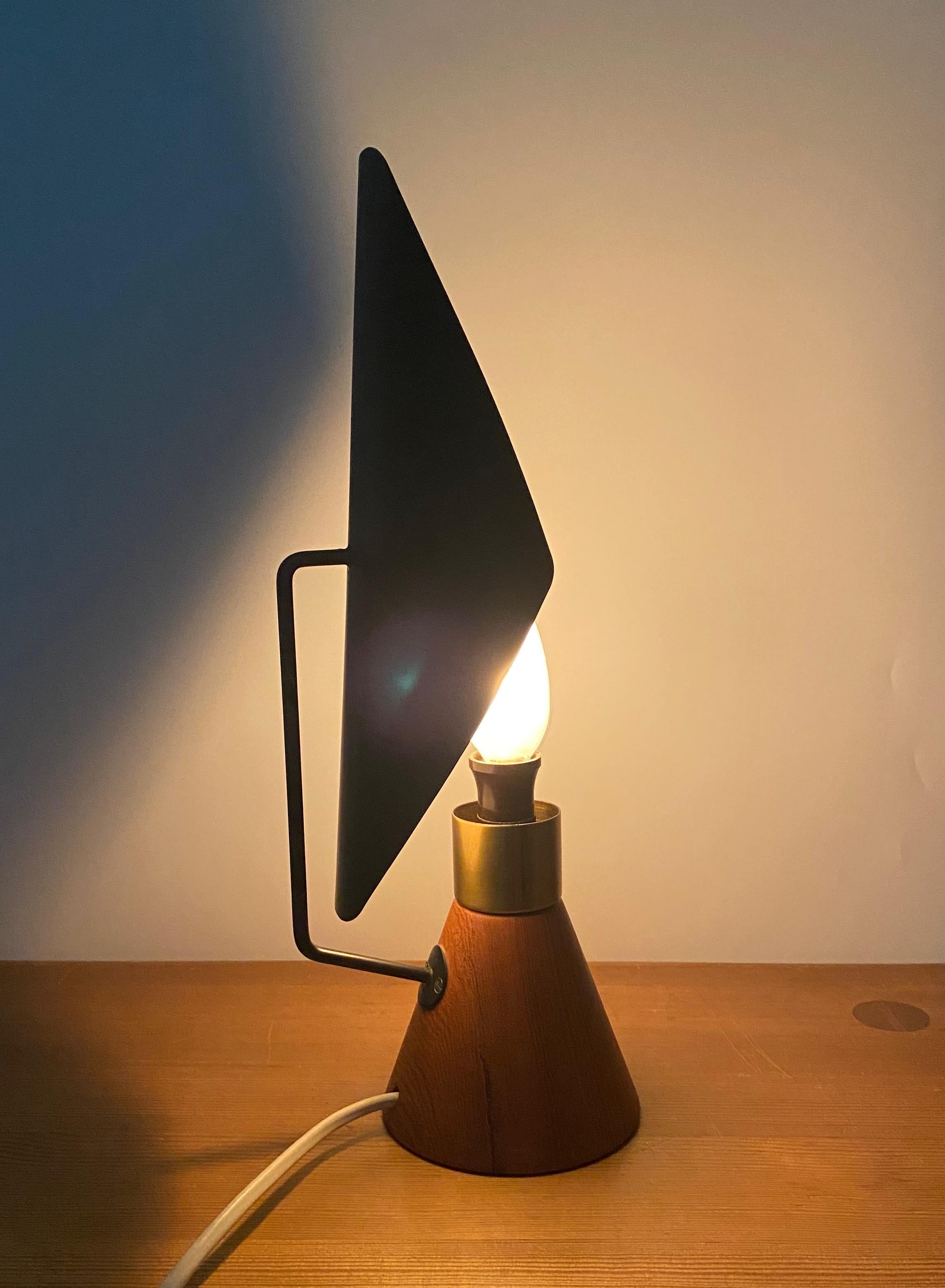 1950s Table Lamp by Svend Aage Holm-sørensen for ASEA For Sale 3