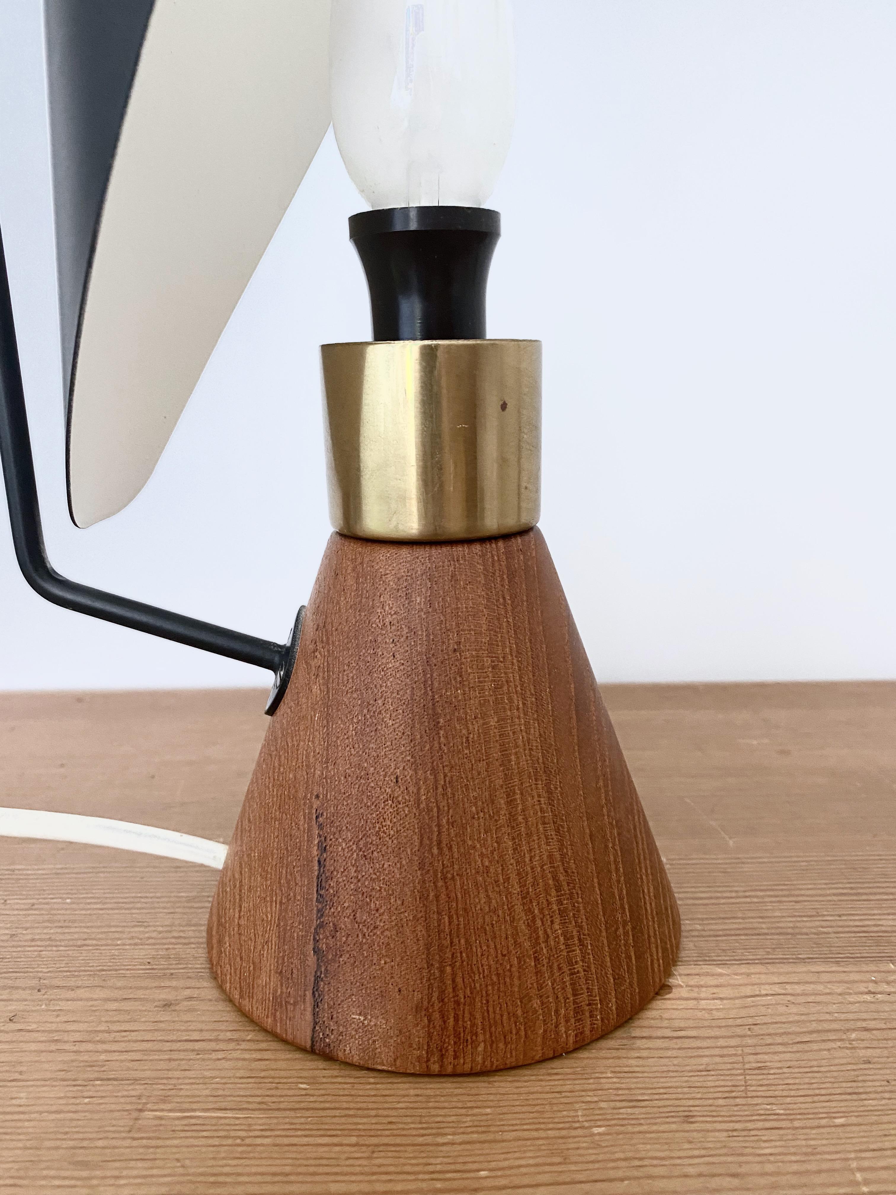 1950s Table Lamp by Svend Aage Holm-sørensen for ASEA In Good Condition For Sale In Brooklyn, NY