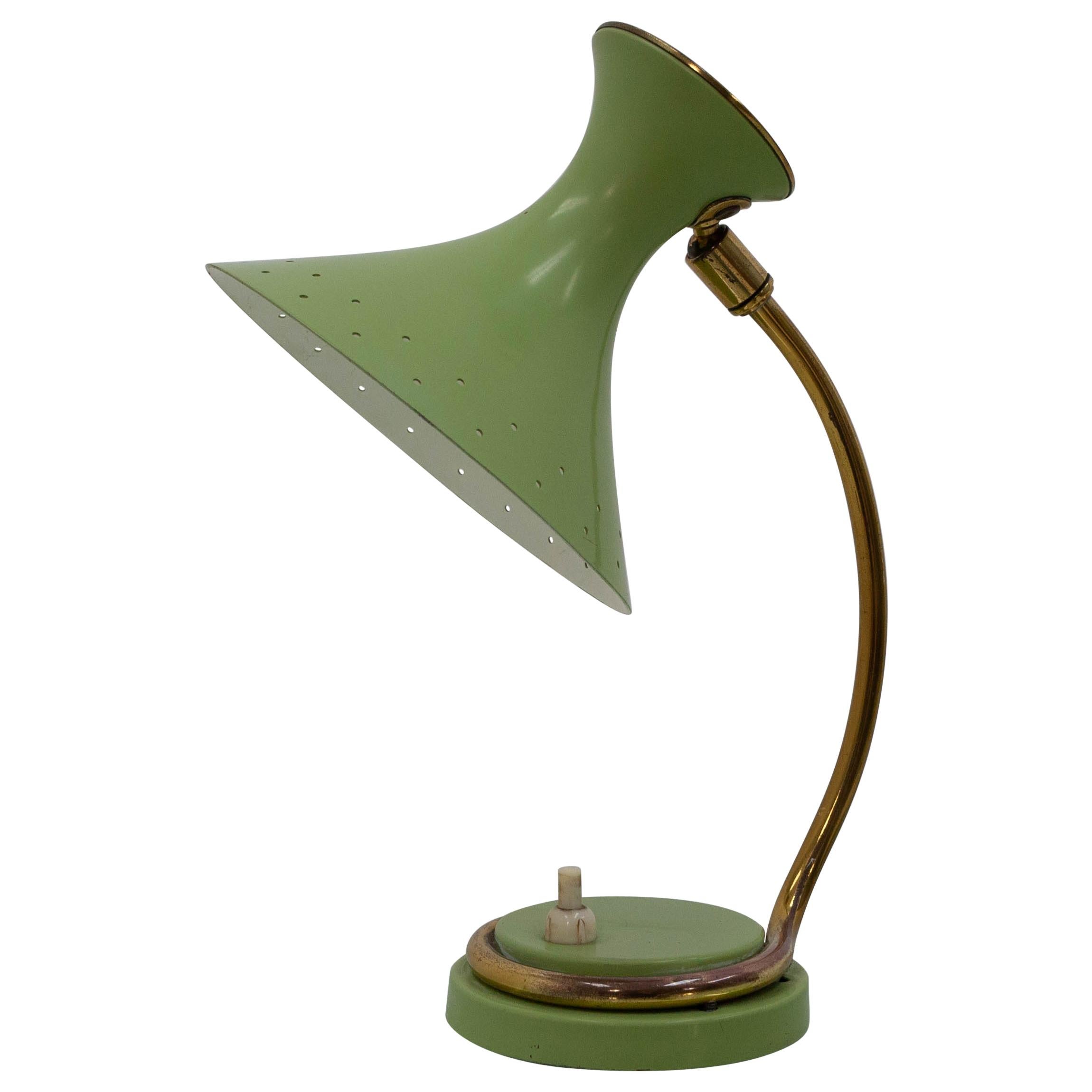 1950s Table Lamp in the Manner of Atelier Matégot