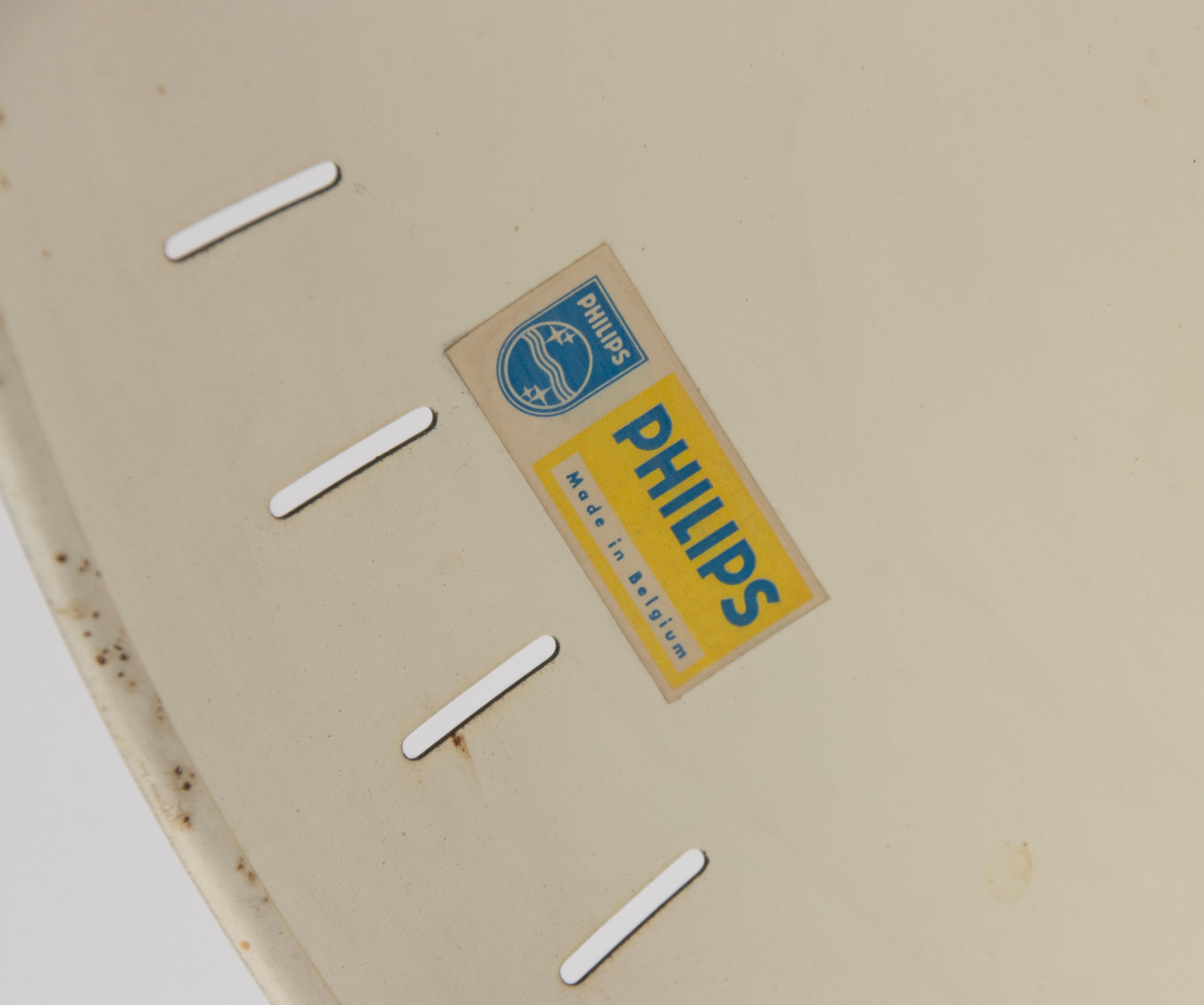 Lampe de table des années 1950 - Philips - Métal - Senior Model - par Louis Kalff en vente 8