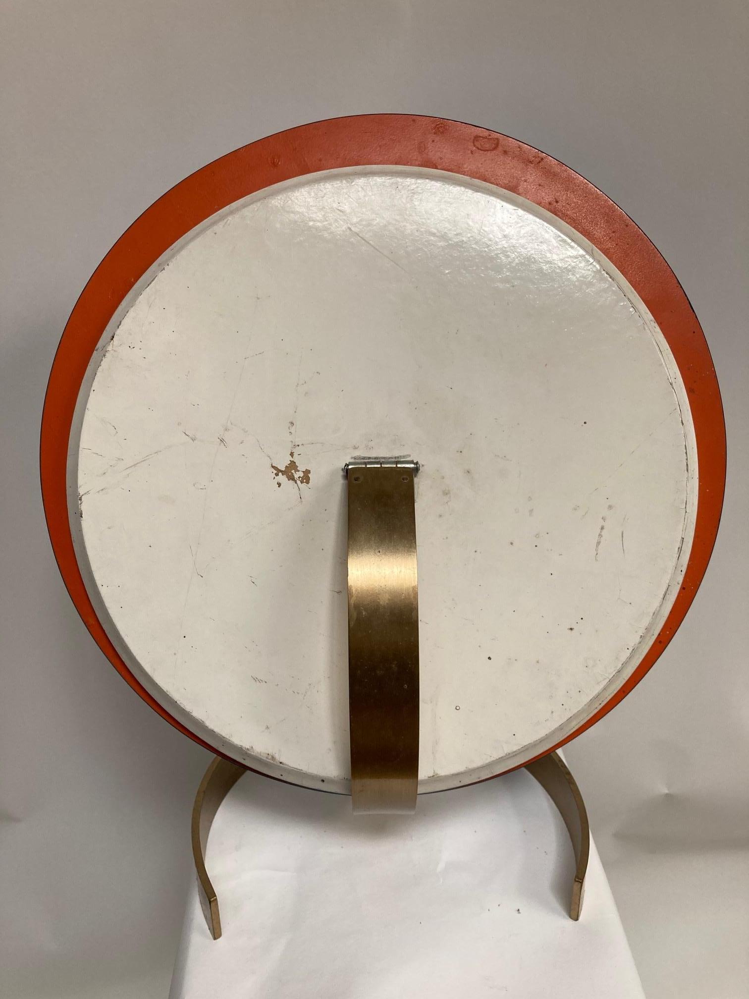 1950s Table Mirror by Fontana Arte In Good Condition For Sale In Bois-Colombes, FR