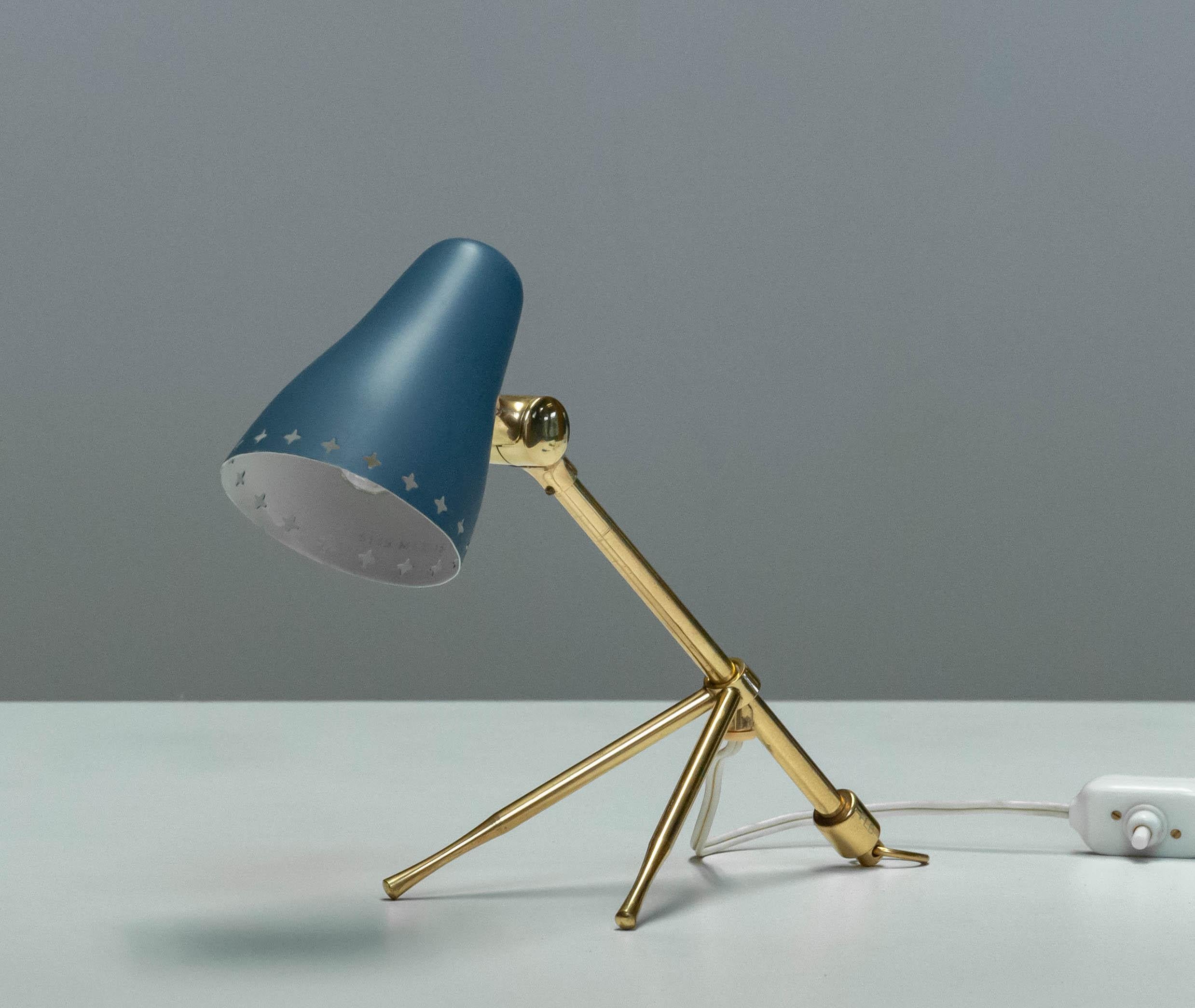 Swedish 1950s Table / Wall Lamp by Jean Boris Lacroix for Falkenbergs Belysning, Sweden For Sale