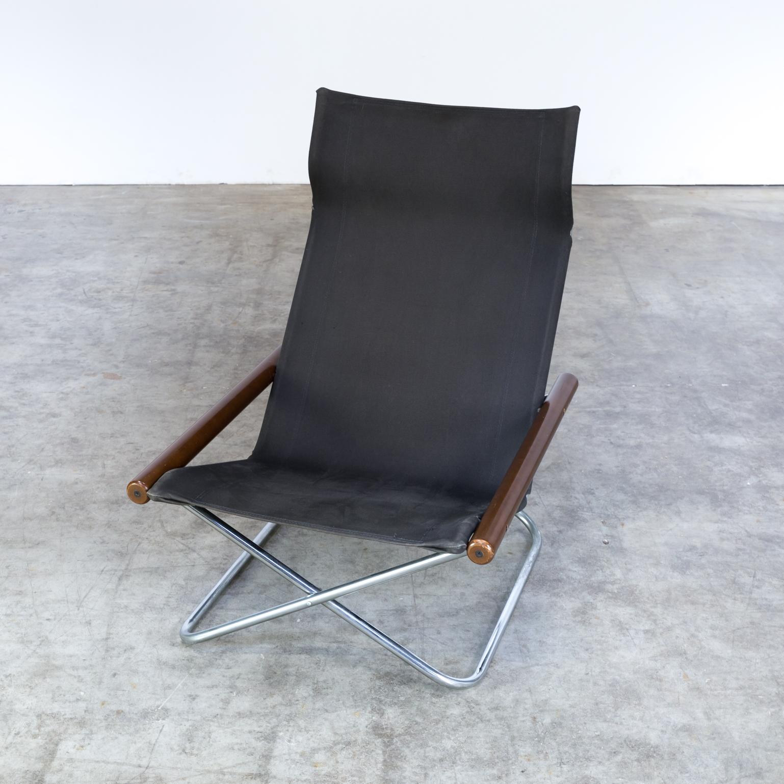 Canvas 1950s Takeshi Nii ‘NY Chair X’ Folding Chair Jox Interni For Sale