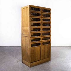 1950's Tall Haberdashery Cabinet, Sixteen Drawer