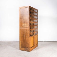 1950s Tall Haberdashery Cabinet - Sixteen Drawer (Model 2525)