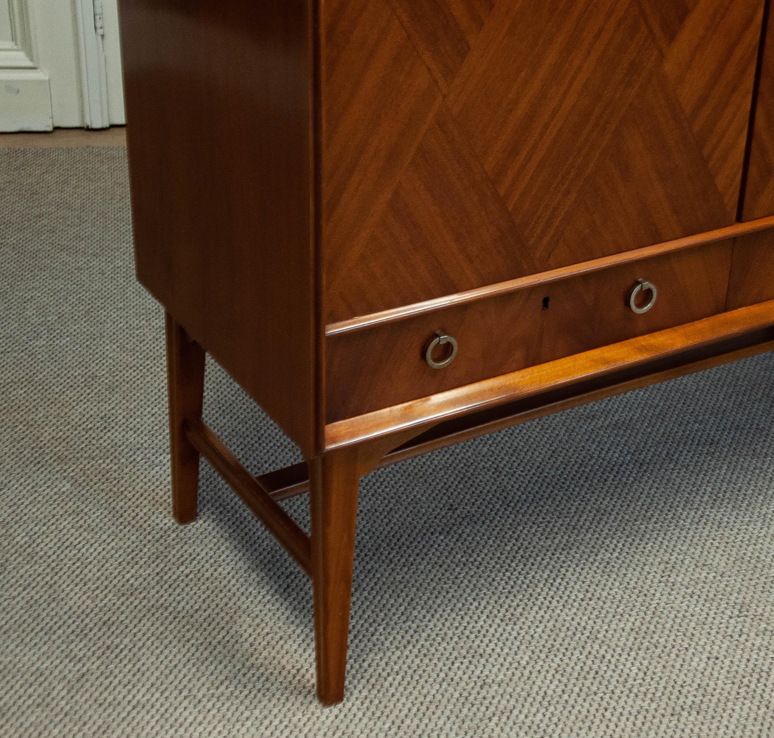 1950s Tallboy Dresser by Holmström Johansson, Sweden For Sale 2