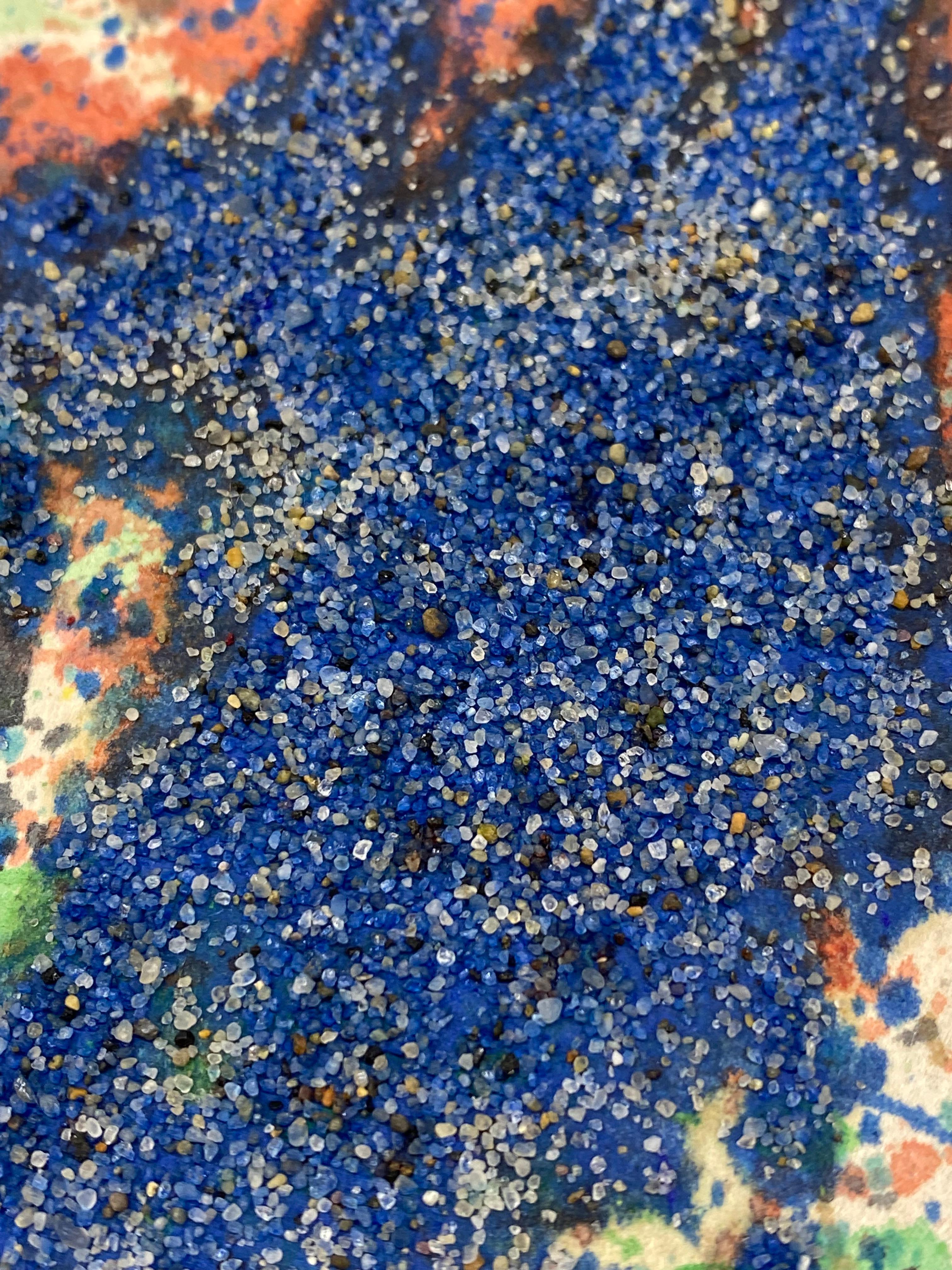 Peinture abstraite à base de gouttes et d'éclaboussures de Taro Yamamoto des années 1950 en vente 3