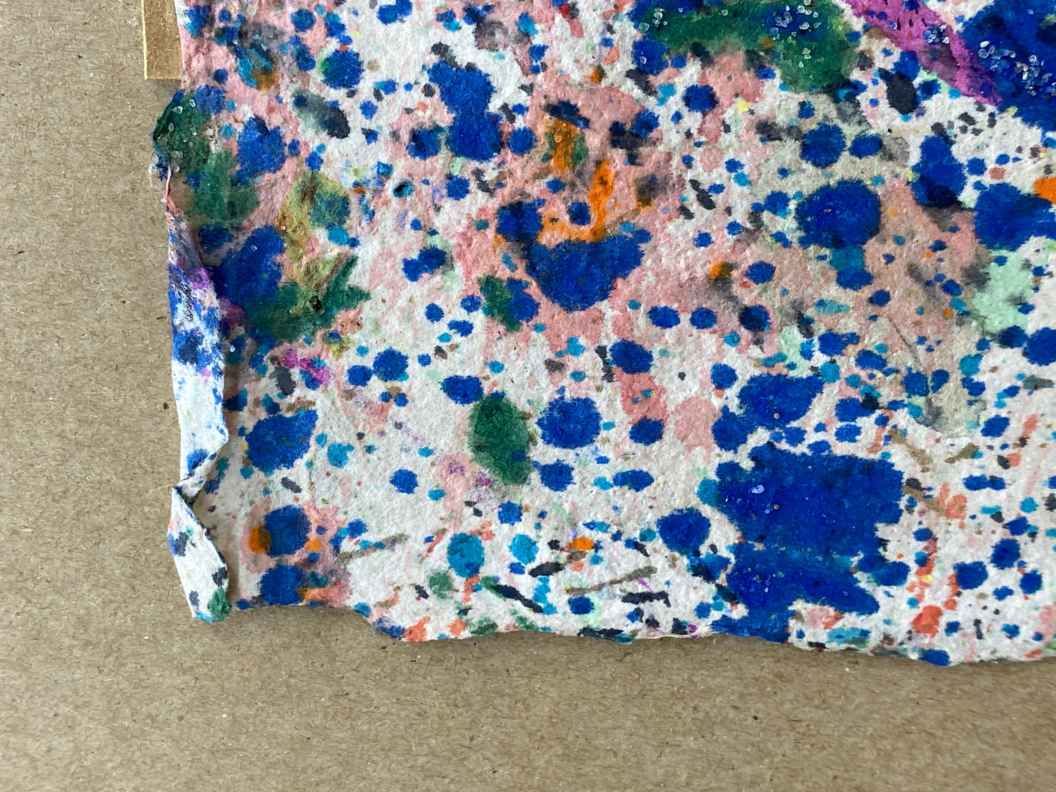 Peinture abstraite à base de gouttes et d'éclaboussures de Taro Yamamoto des années 1950 en vente 6