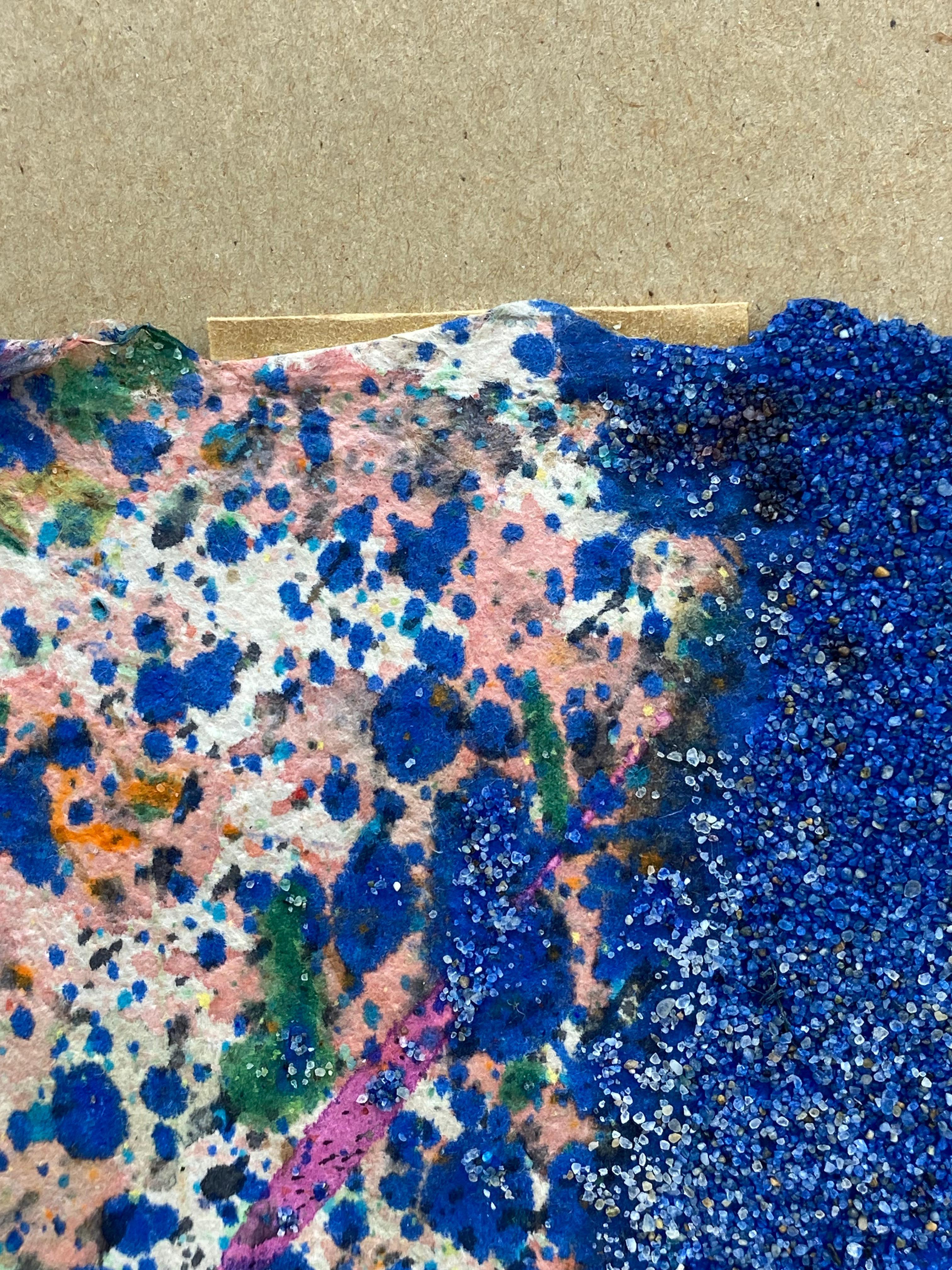 Peinture abstraite à base de gouttes et d'éclaboussures de Taro Yamamoto des années 1950 en vente 7