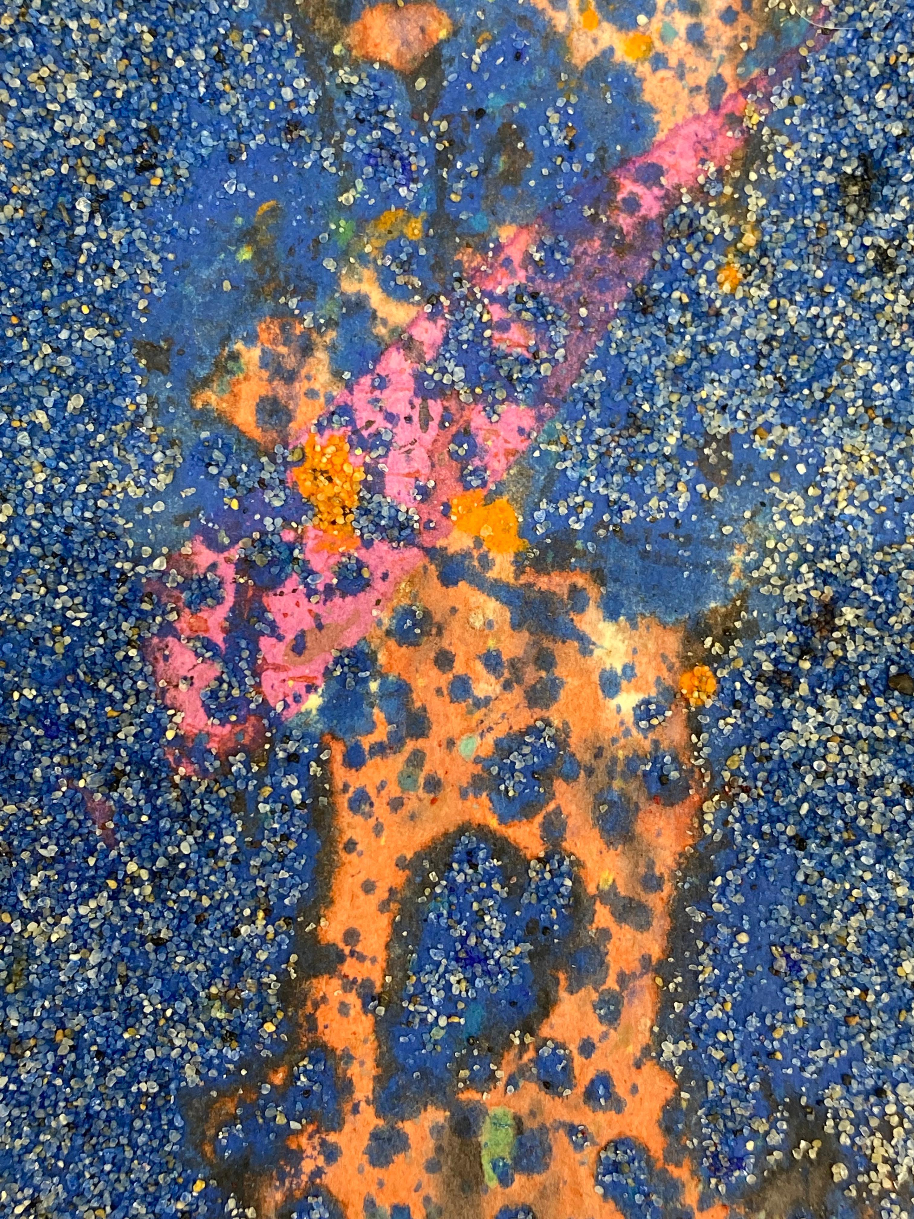 Peinture abstraite à base de gouttes et d'éclaboussures de Taro Yamamoto des années 1950 en vente 2