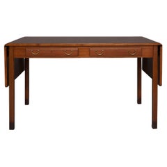 1950s Teak and Beech Desk by David Rosen