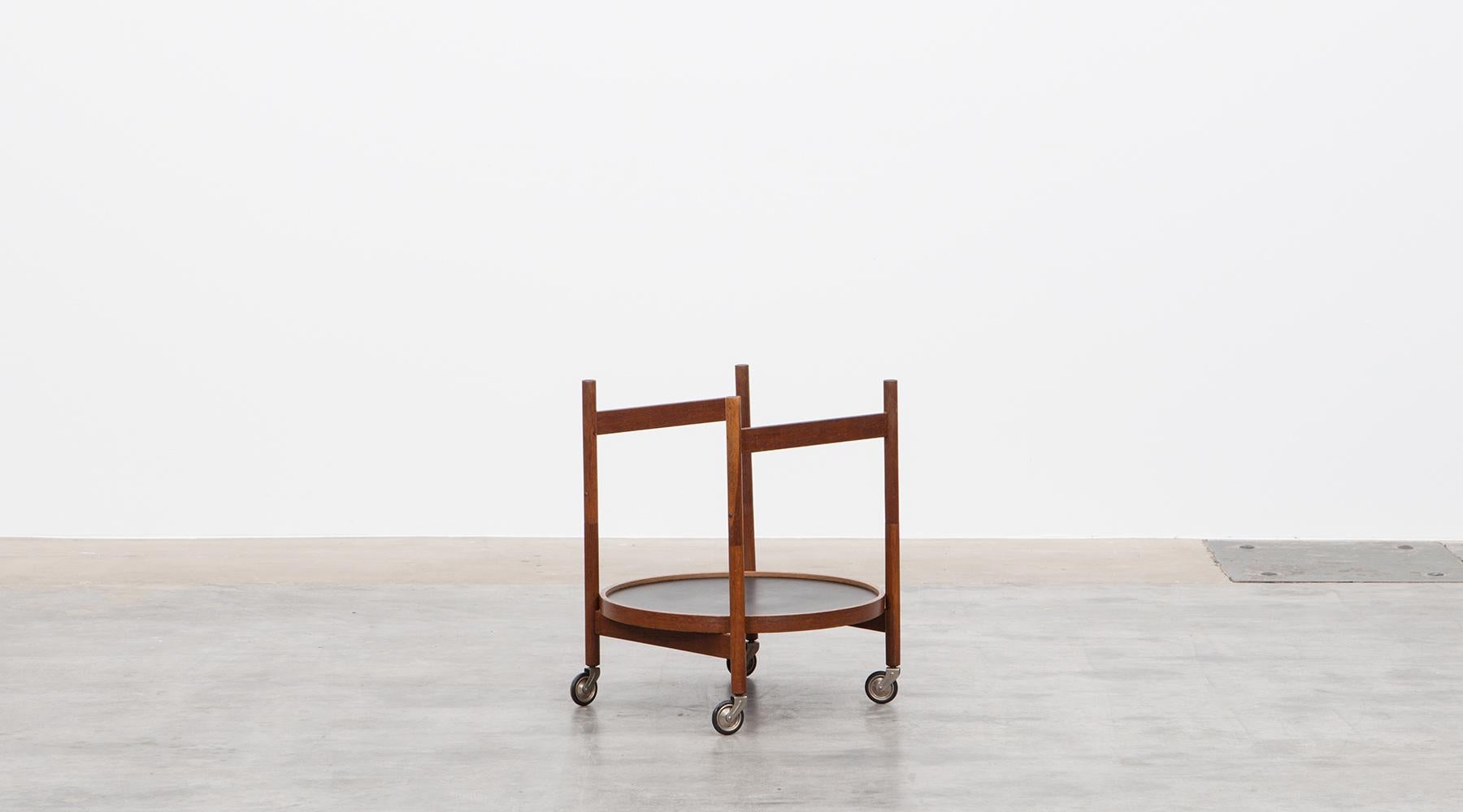 1950s Teak and Laminate Serving Cart by Hans Bolling 6