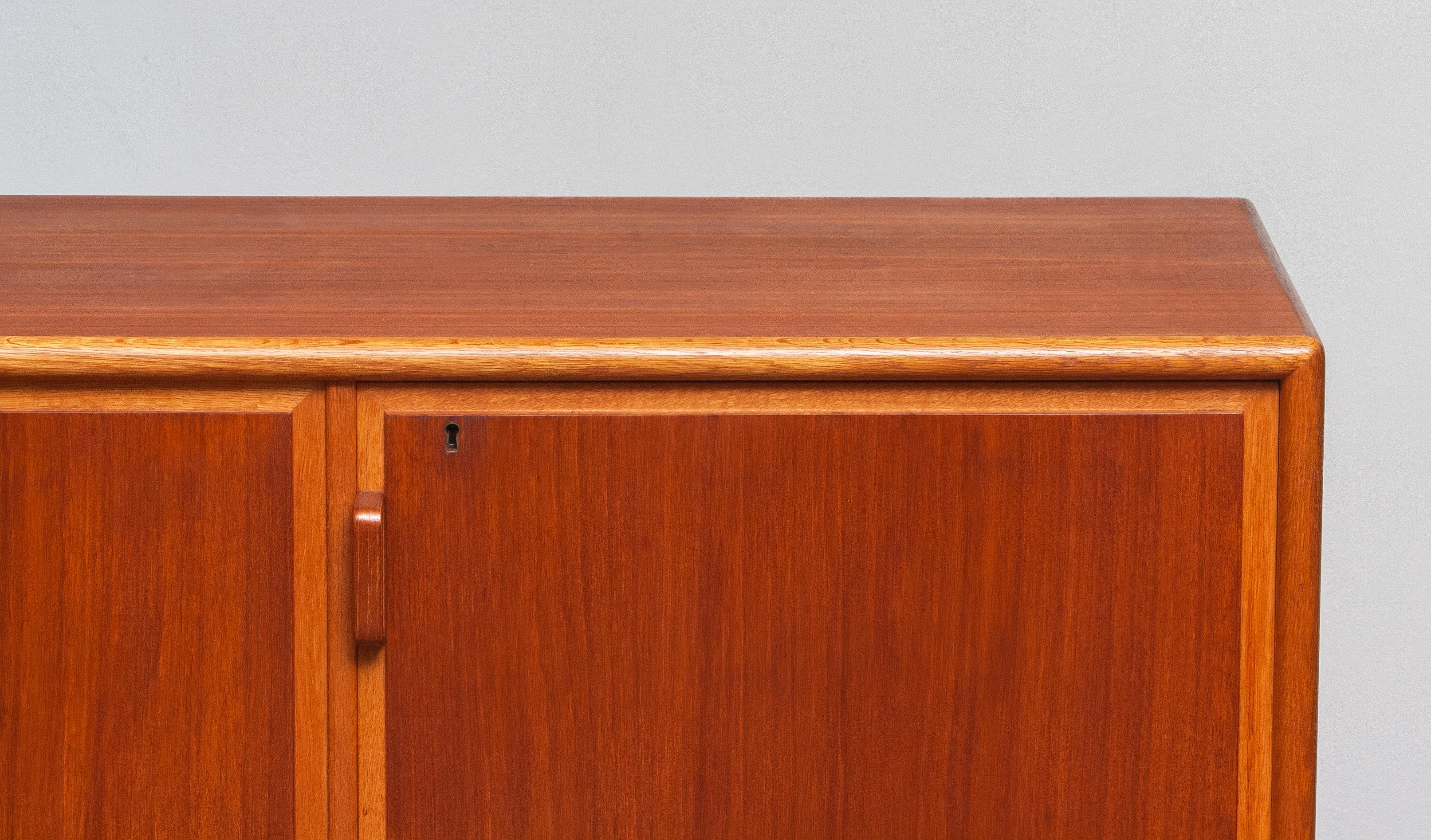 1950s, Teak and Oak Buffet Cabinet/ Credenzas by Bertil Fridhagen for Bodafors 7