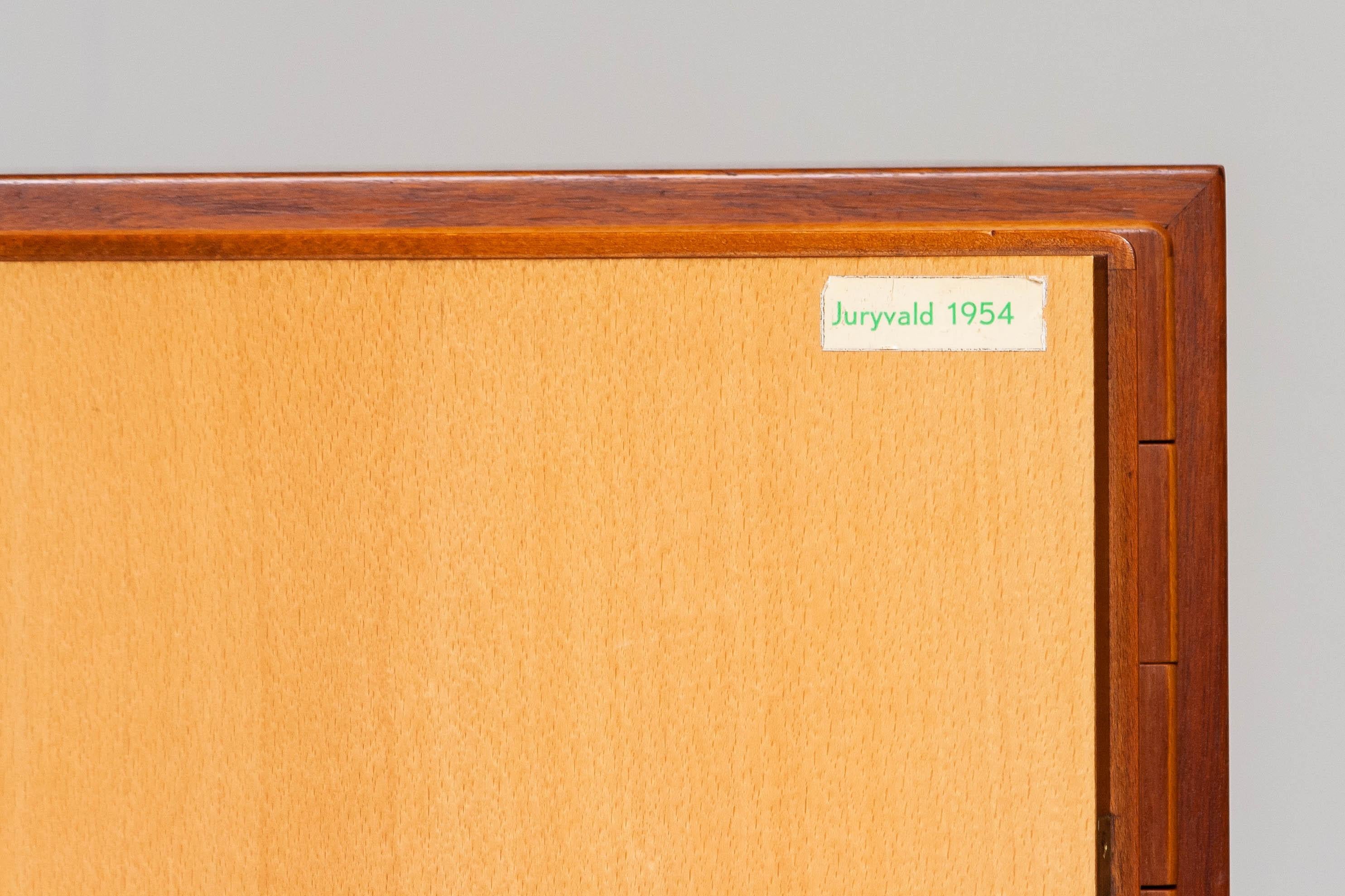 1950s   Buffet in teak, Credenze di  Carl Löfving & Söner, Svezia in vendita 3