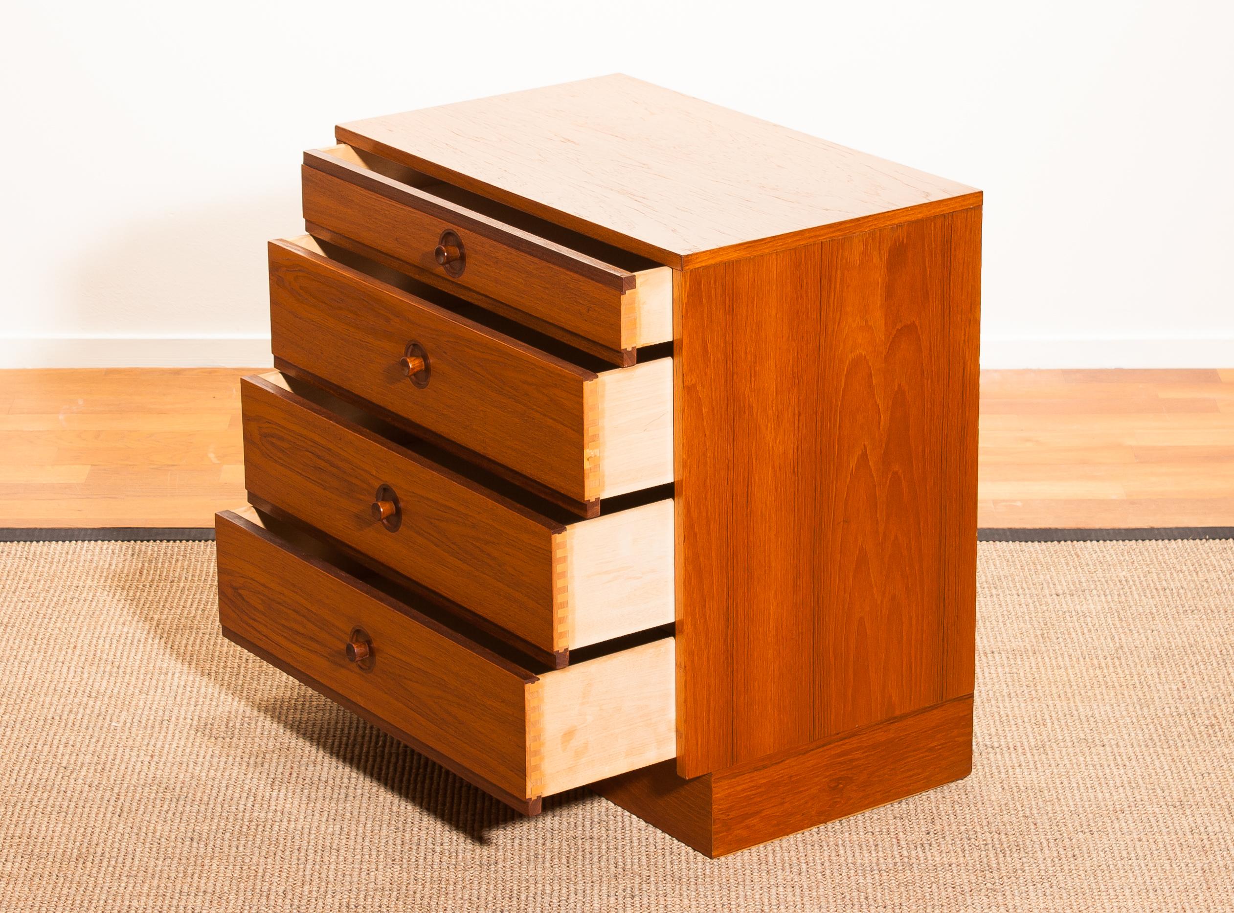 1950s, Teak Chest of Drawers by Børge Mogensen 2