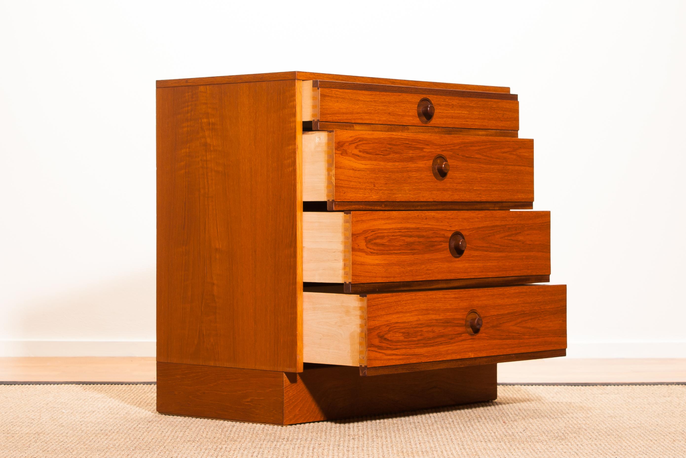 1950s, Teak Chest of Drawers by Børge Mogensen 4