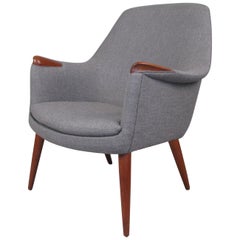 1950s Teak Lounge Chair by Gerhard Berg
