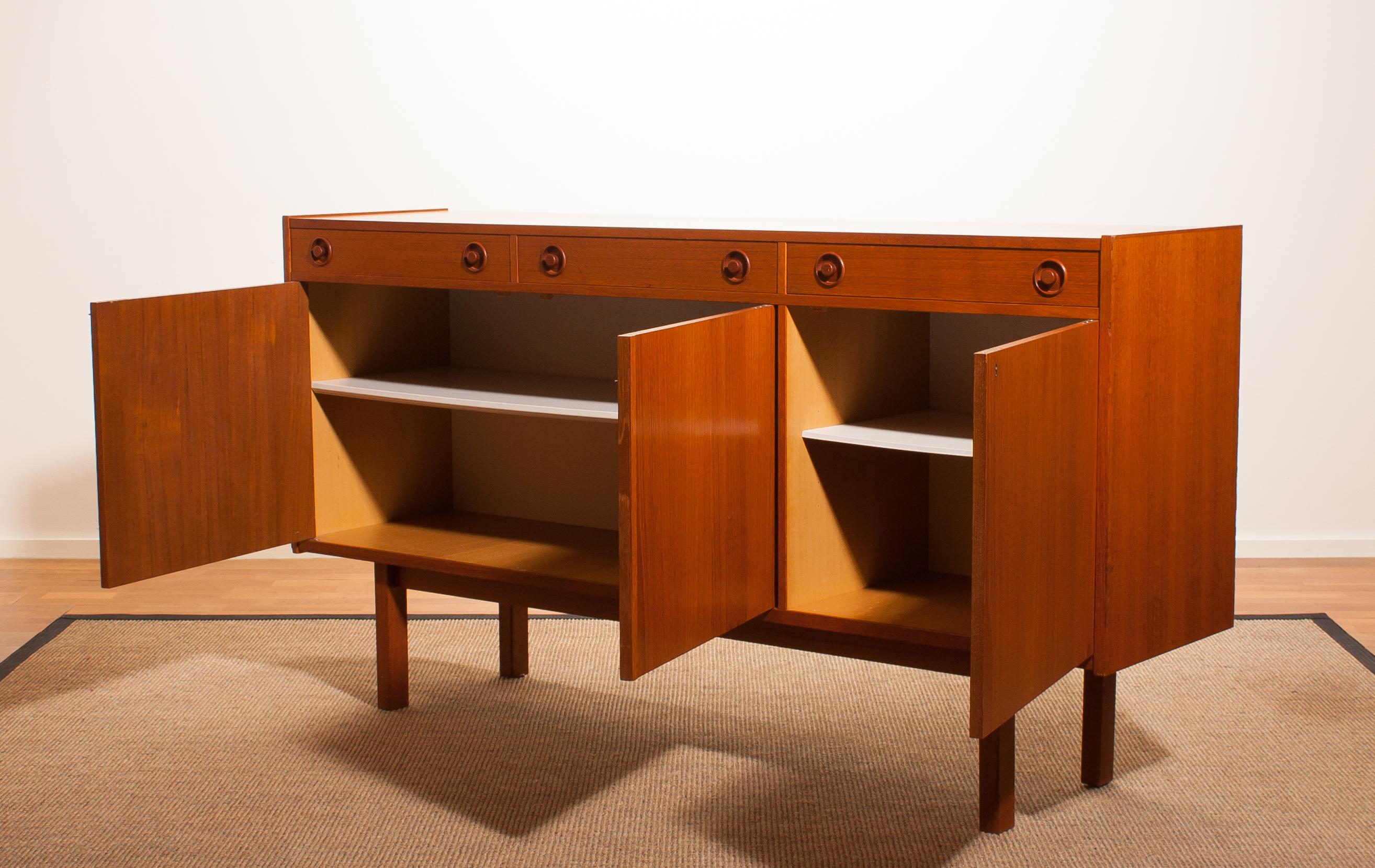 1950s, Teak Sideboard by Brexo Möbler, Sweden 3