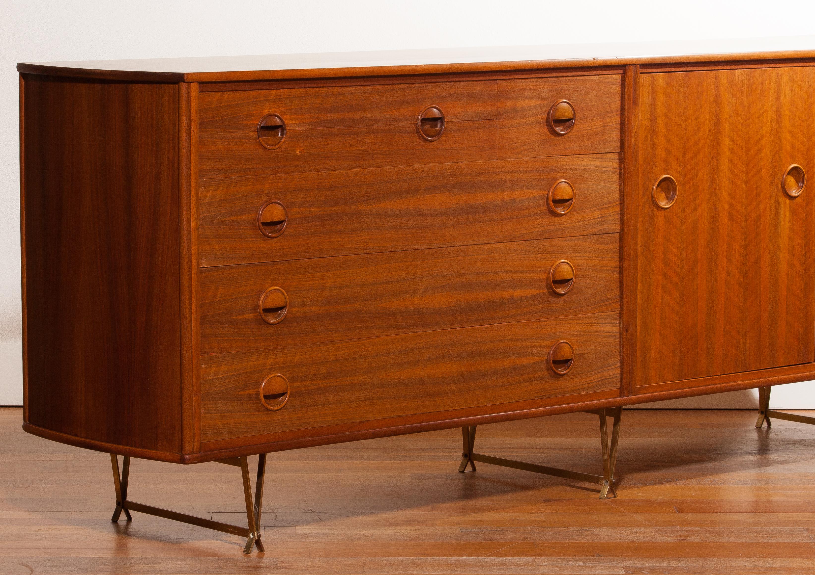 Mid-20th Century 1950s, Teak Sideboard by William Watting for Fristho