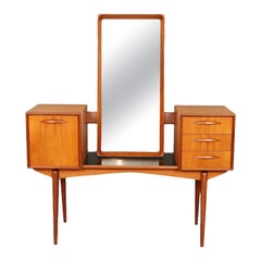 1950’s Teak Vanity Table by Svante Skogh for Aktiebolaget Slutarps Möbelindustri