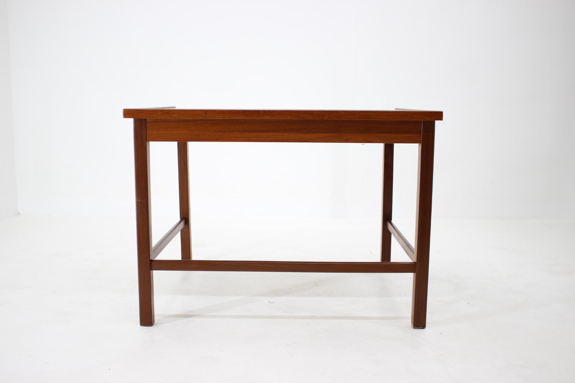 1950s Teak Writing Desk, Denmark In Good Condition For Sale In Praha, CZ