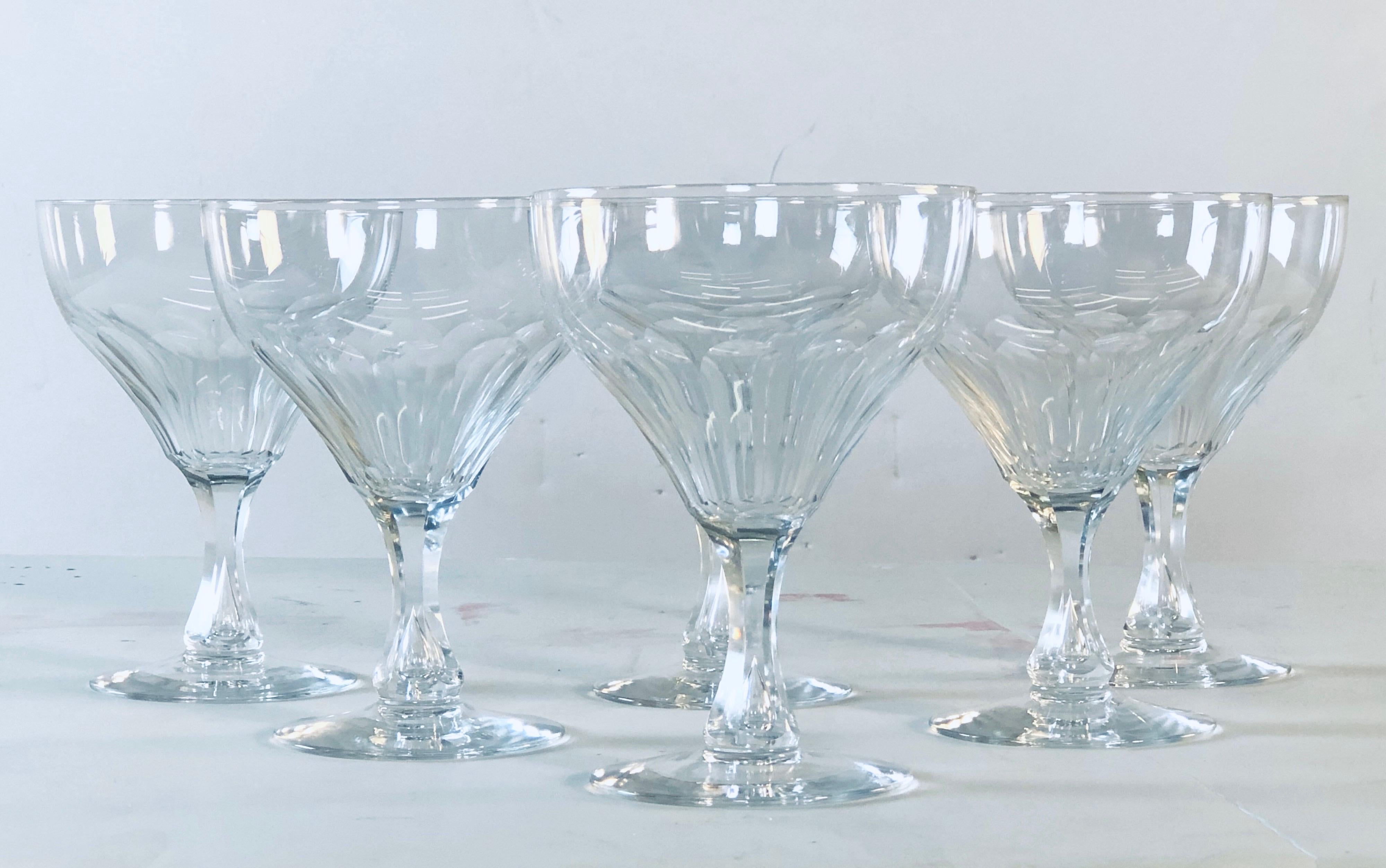 1950s coupe glasses