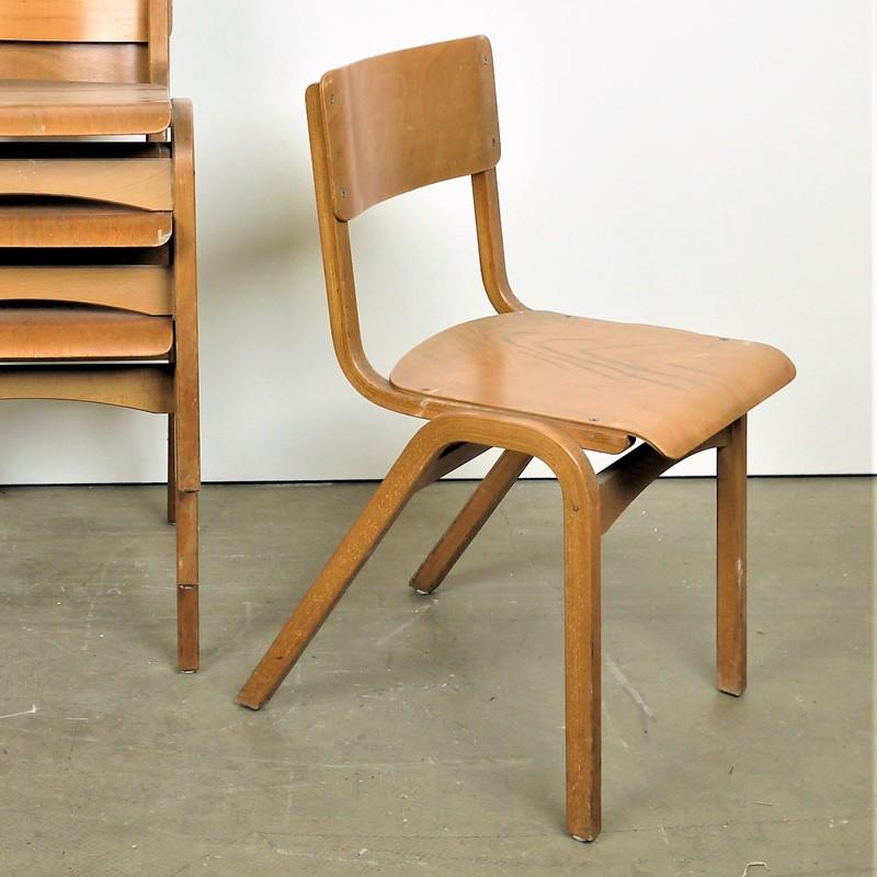 1950s Tecta Beech Dining Chairs in Beechwood, Set of Eight In Good Condition In Hook, Hampshire