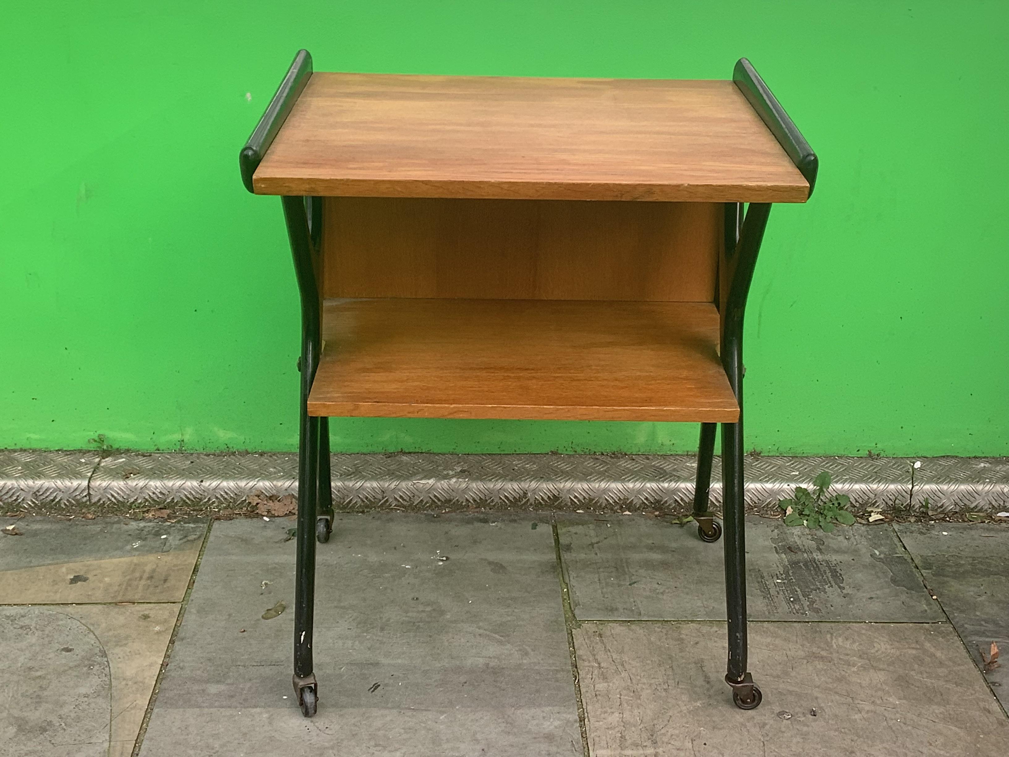 Mid-Century Modern 1950s Television table/desk from Televise For Sale