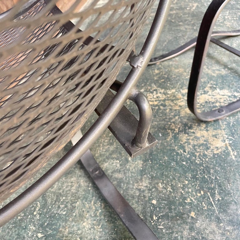 1950s Tempestini Salterini Cantilever Patio Rocking Radar Lounge Chairs
