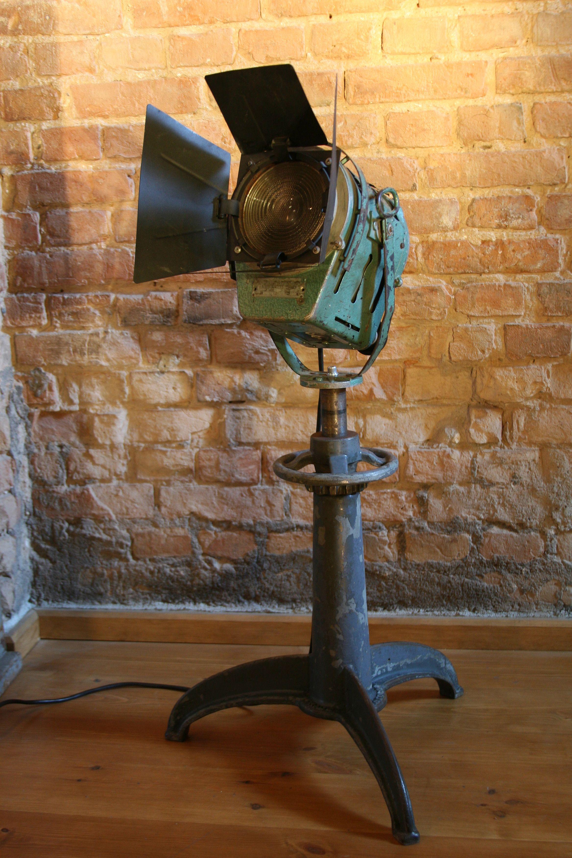 Industrial 1950s Theater and Film Spotlight Model 150 For Sale