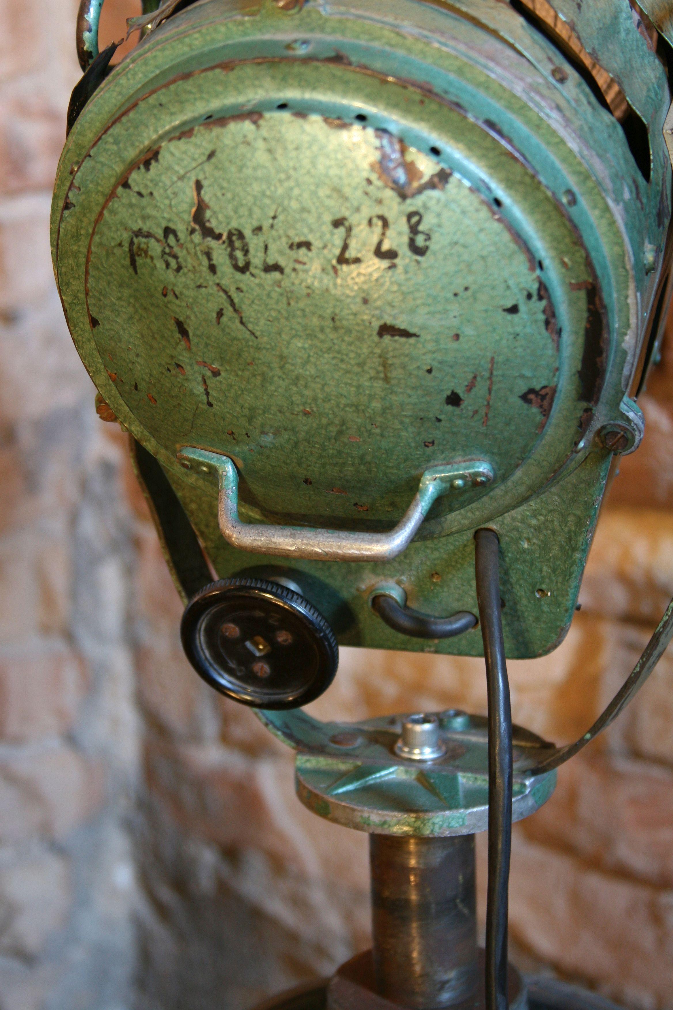 Polish 1950s Theater and Film Spotlight Model 150 For Sale