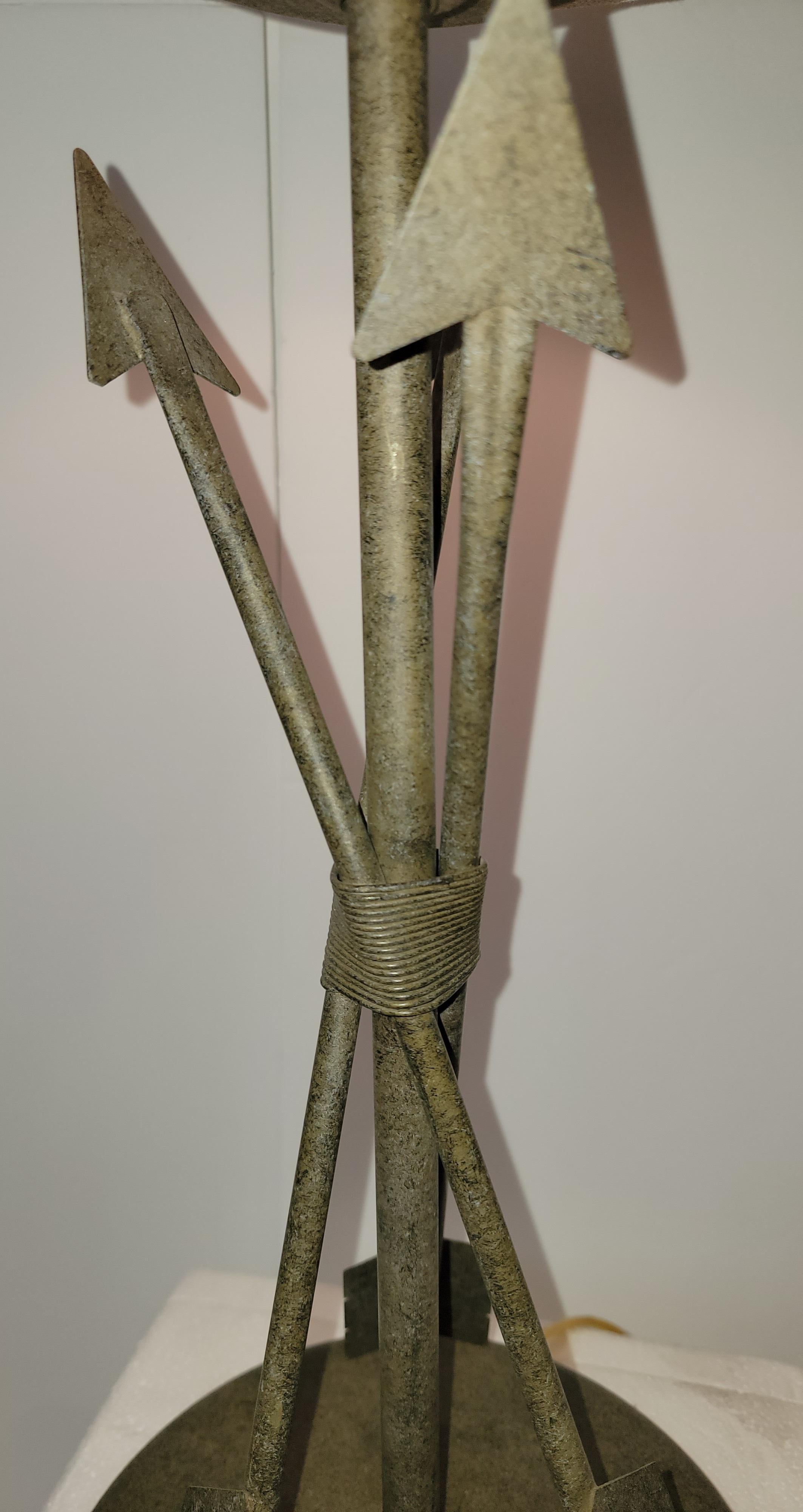 1950's Three Arrow Table Lamp 1