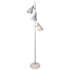 1950s Three-Light Floor Lamp by Gerald Thurston for Lightolier