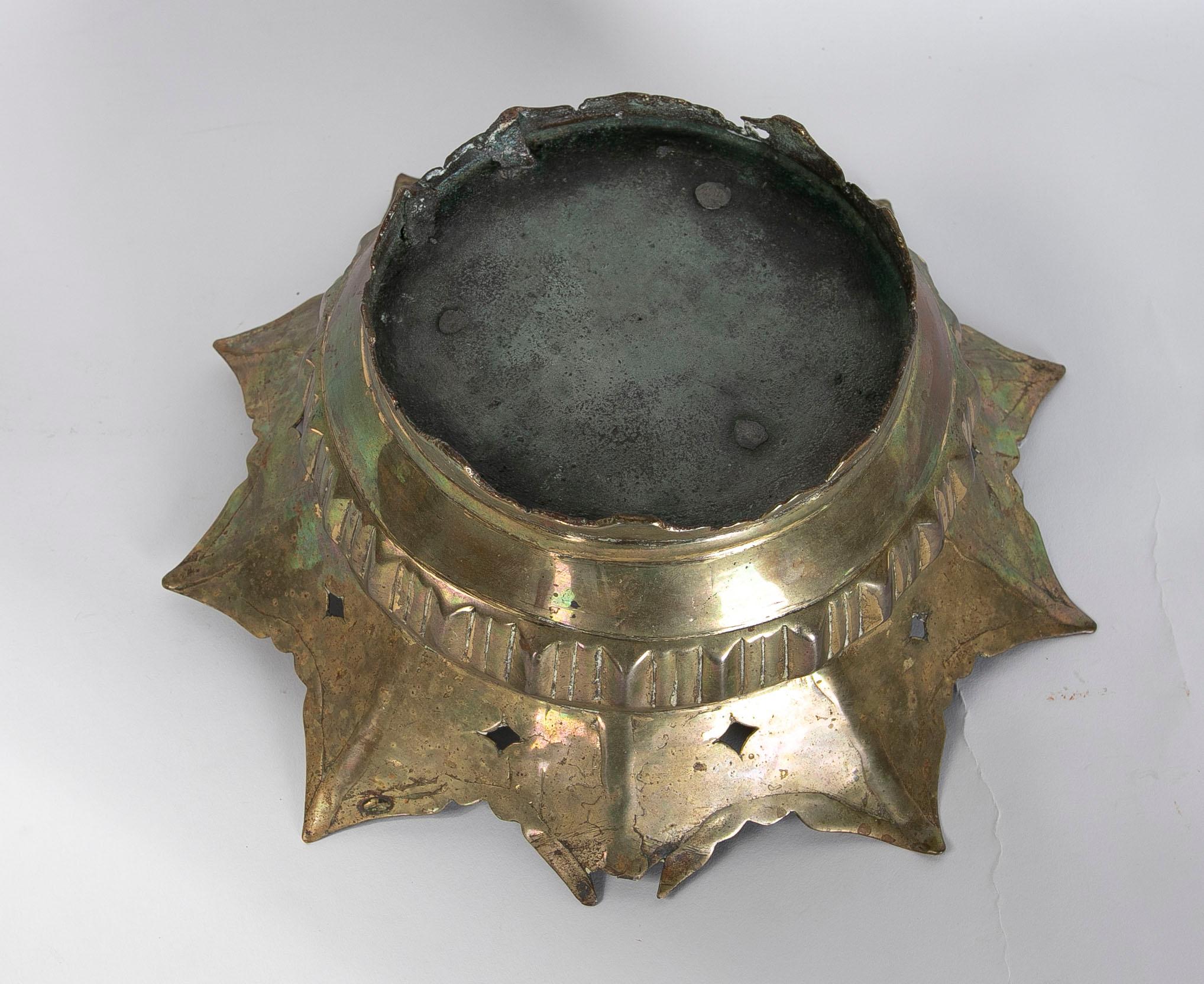 1950s Tibetan Bronze Bowl For Sale 7