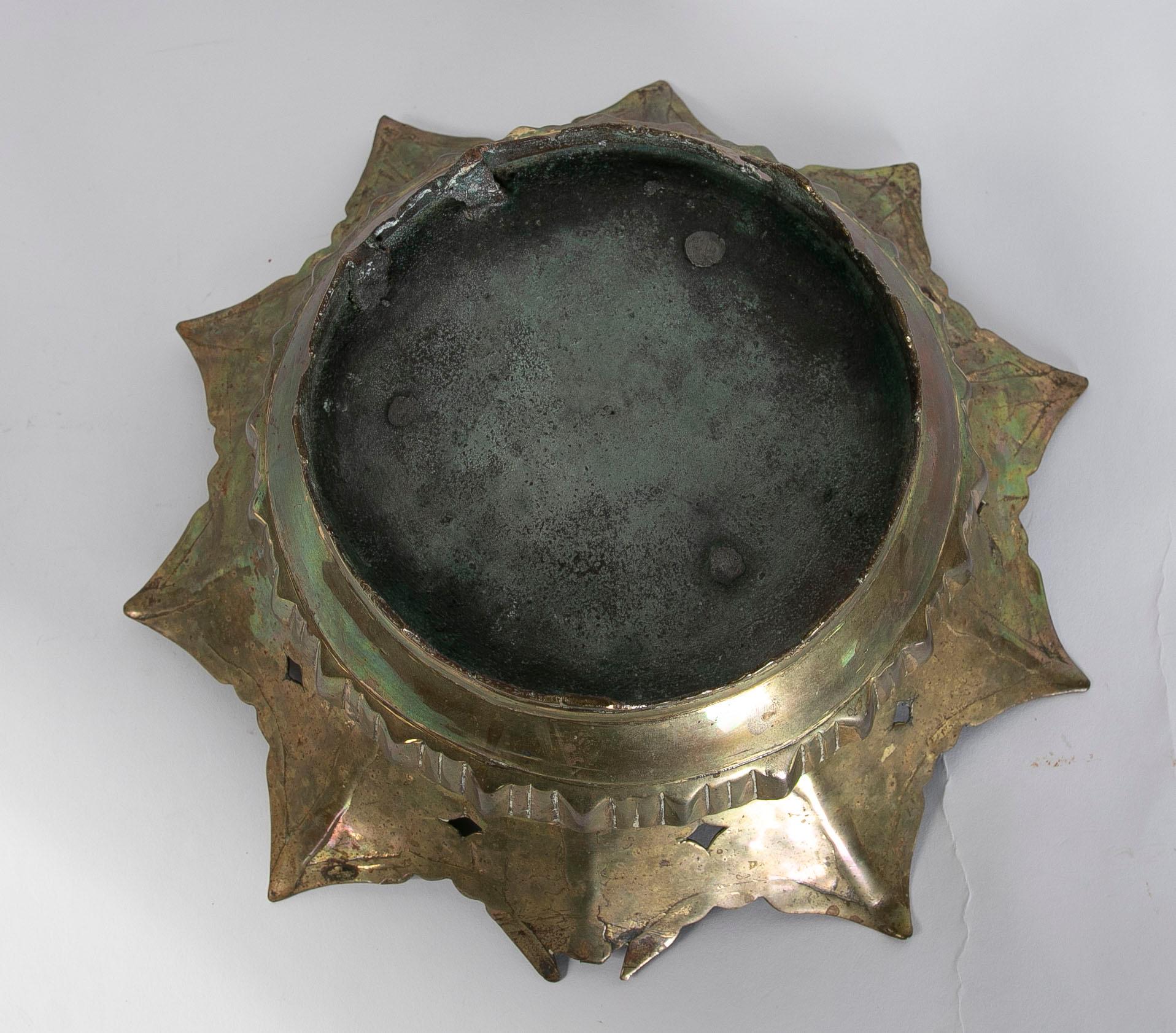 1950s Tibetan Bronze Bowl For Sale 14
