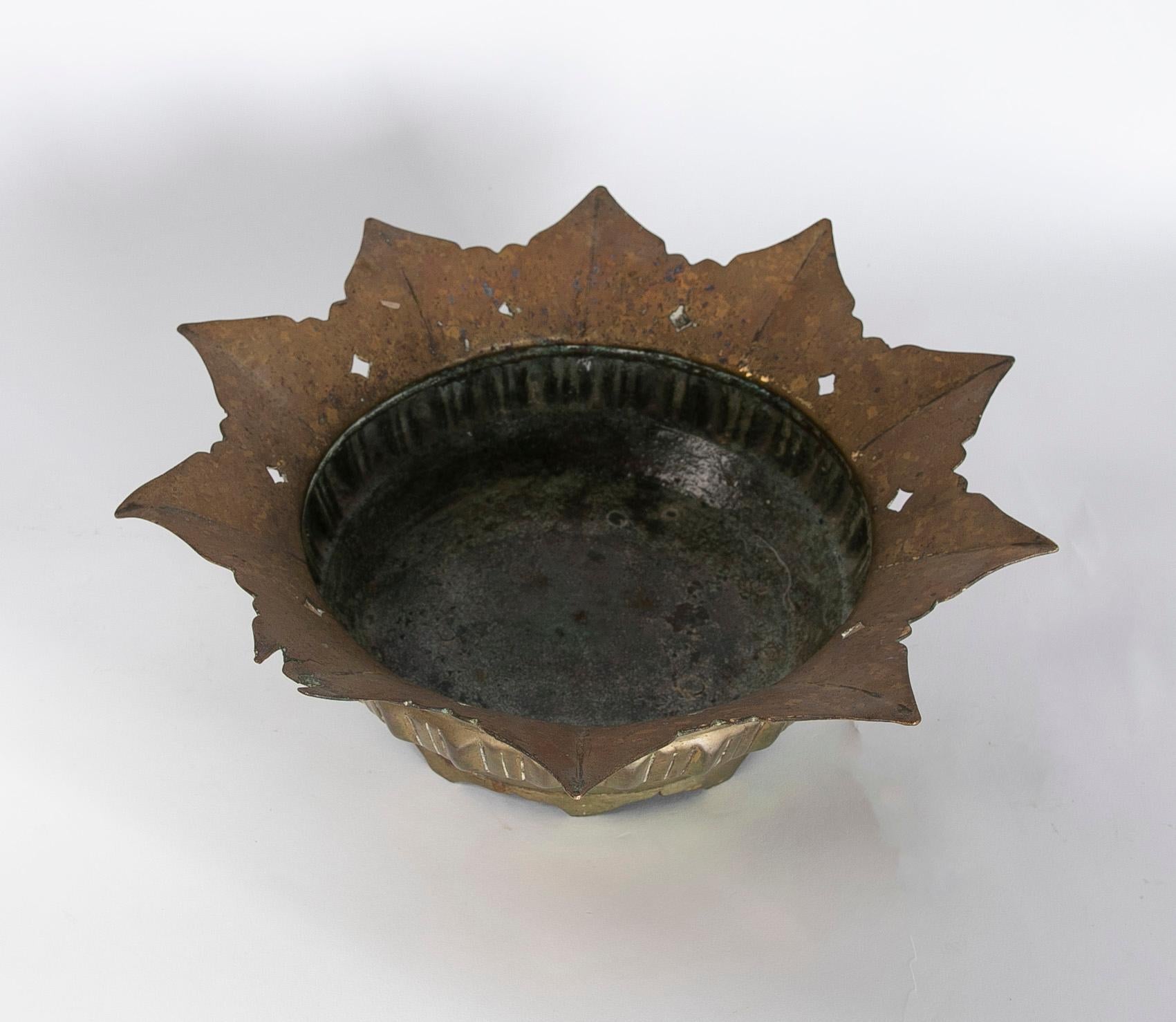 1950s Tibetan bronze bowl.