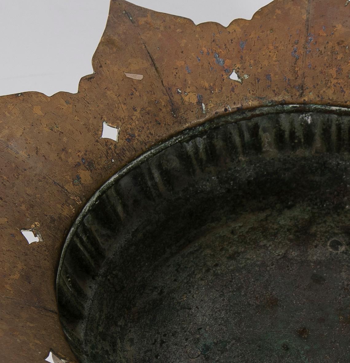 1950s Tibetan Bronze Bowl For Sale 1