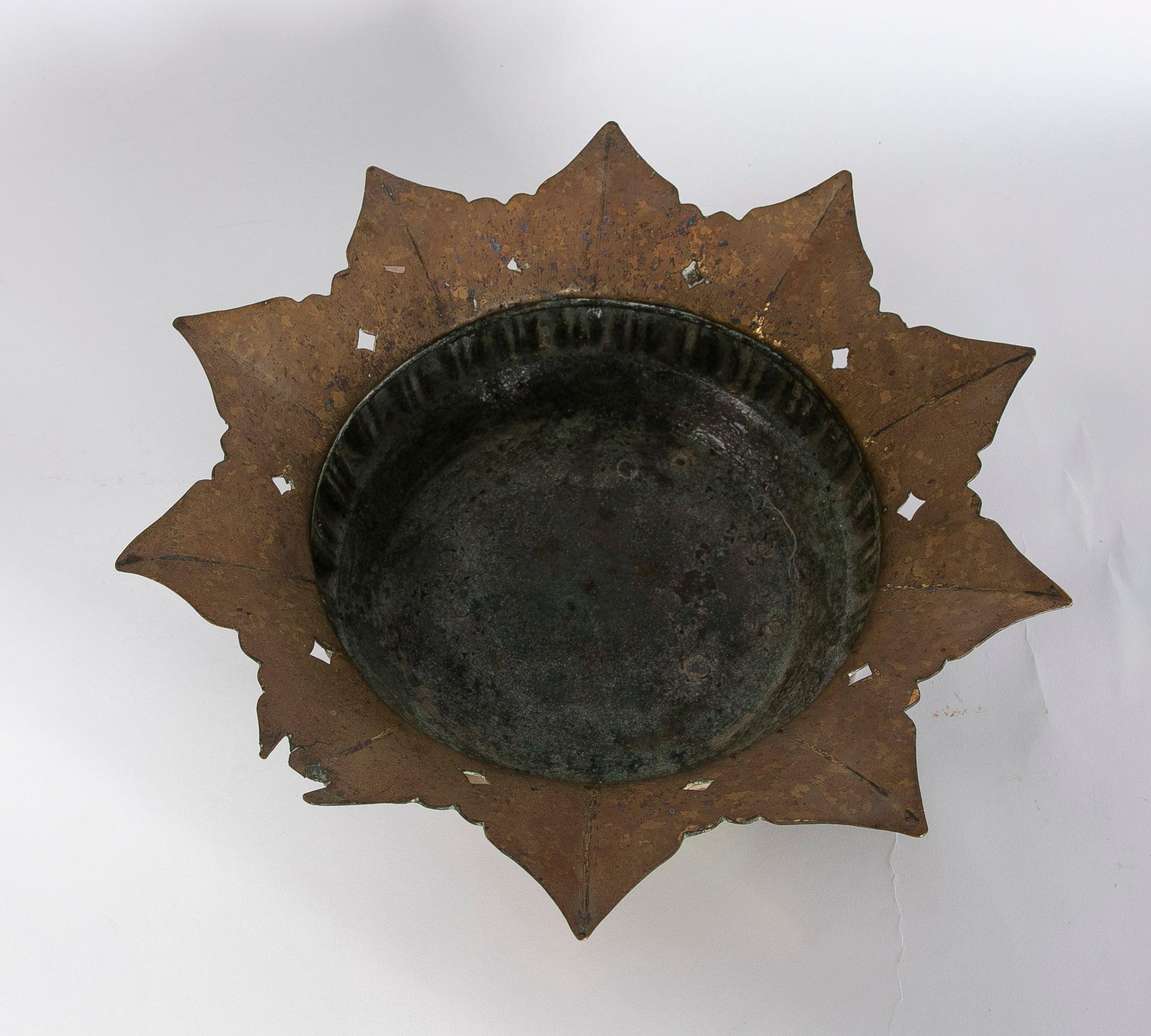 1950s Tibetan Bronze Bowl For Sale 2