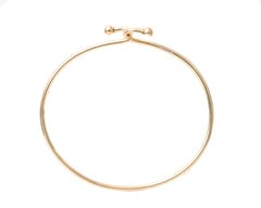 1950s Tiffany & Co. Double Serpent Head 18 Karat Yellow Gold Bangle