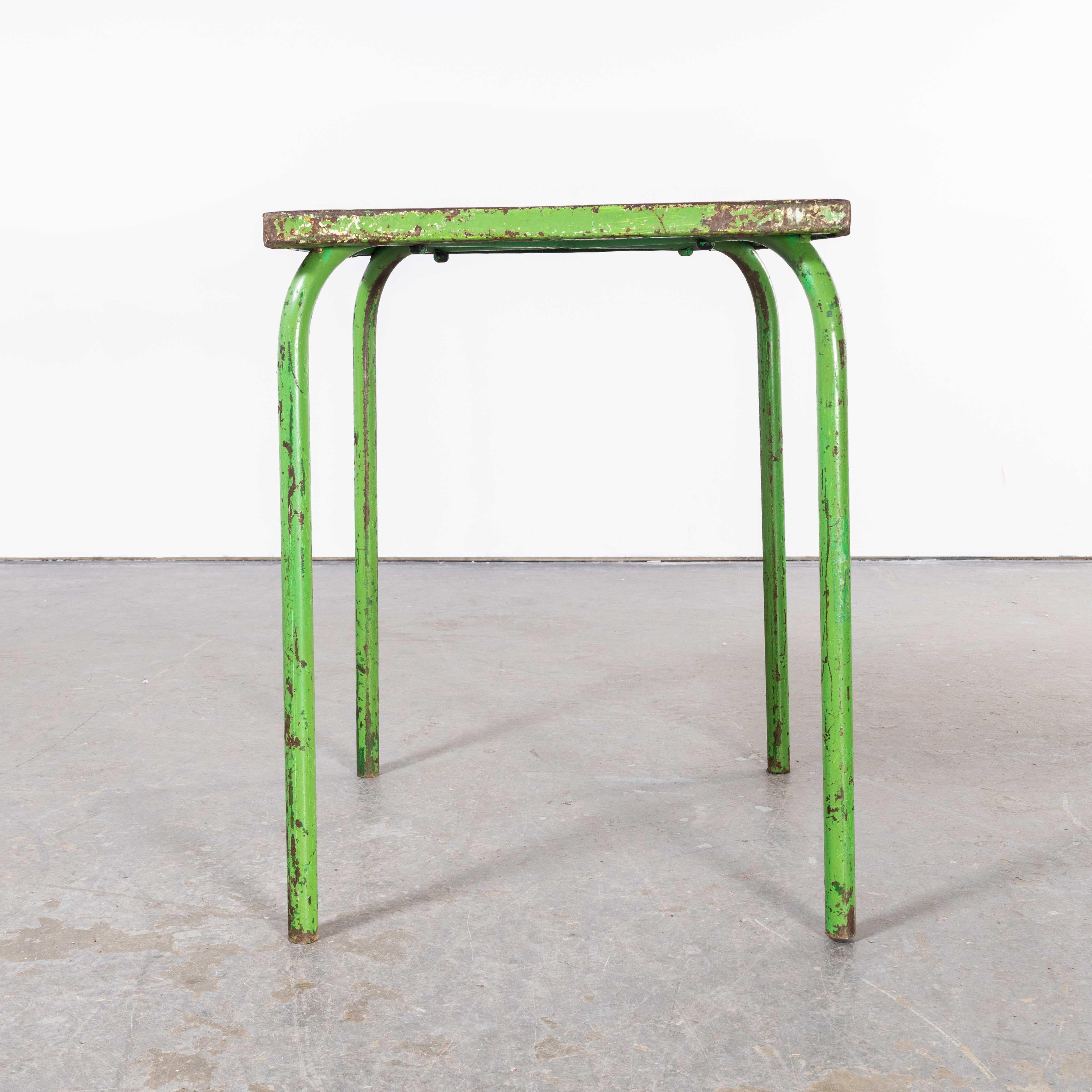 Mid-20th Century 1950's, Toledo French Outdoor Table and Four Chair Set '1629.2'