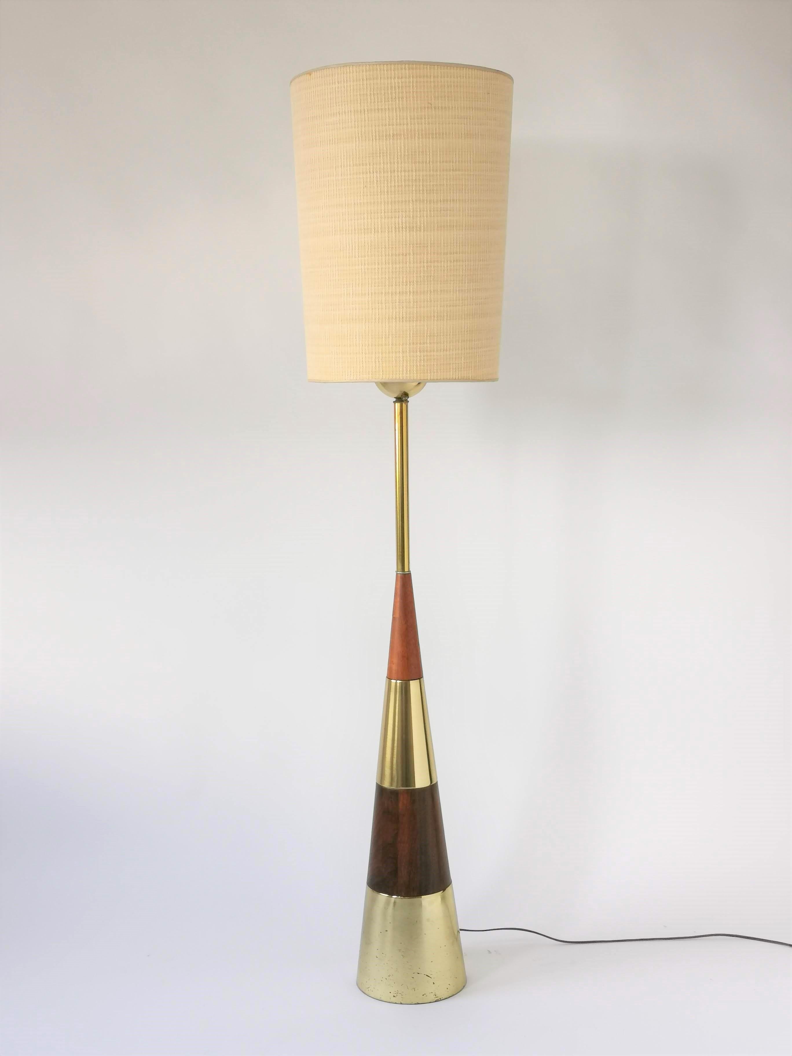 1950s Tony Paul Huge Conical Floor Lamp for Westwood, USA 11