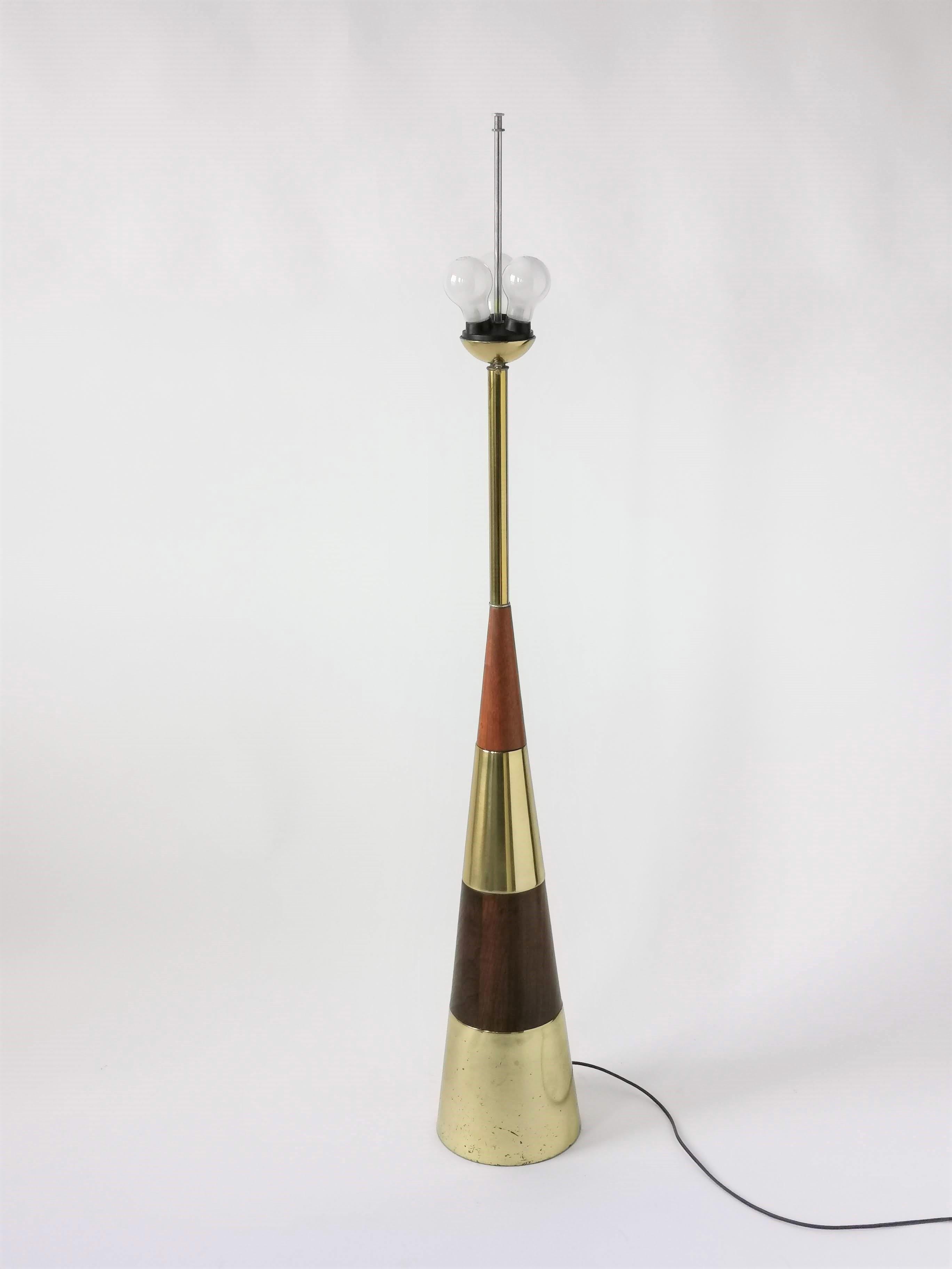 1950s Tony Paul Huge Conical Floor Lamp for Westwood, USA 1