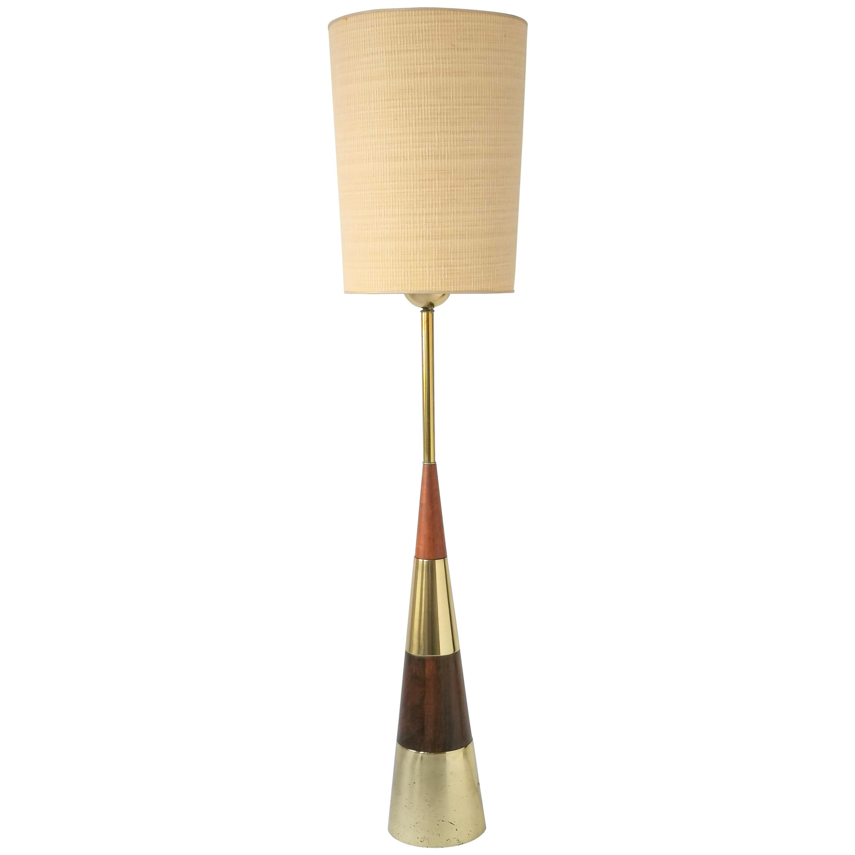 1950s Tony Paul Huge Conical Floor Lamp for Westwood, USA
