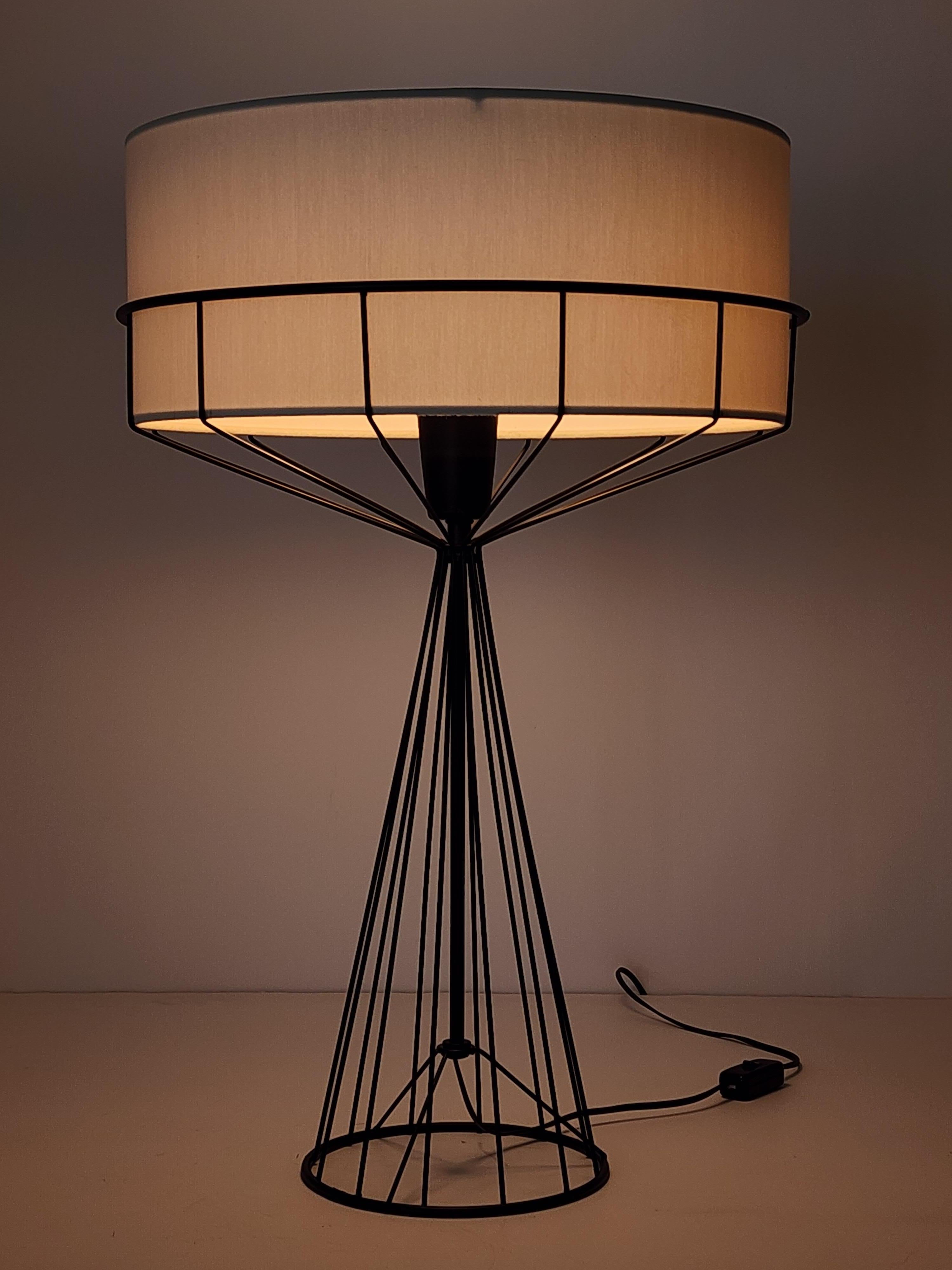 1950s Tony Paul Table Lamp from the Wire Series , USA  For Sale 5